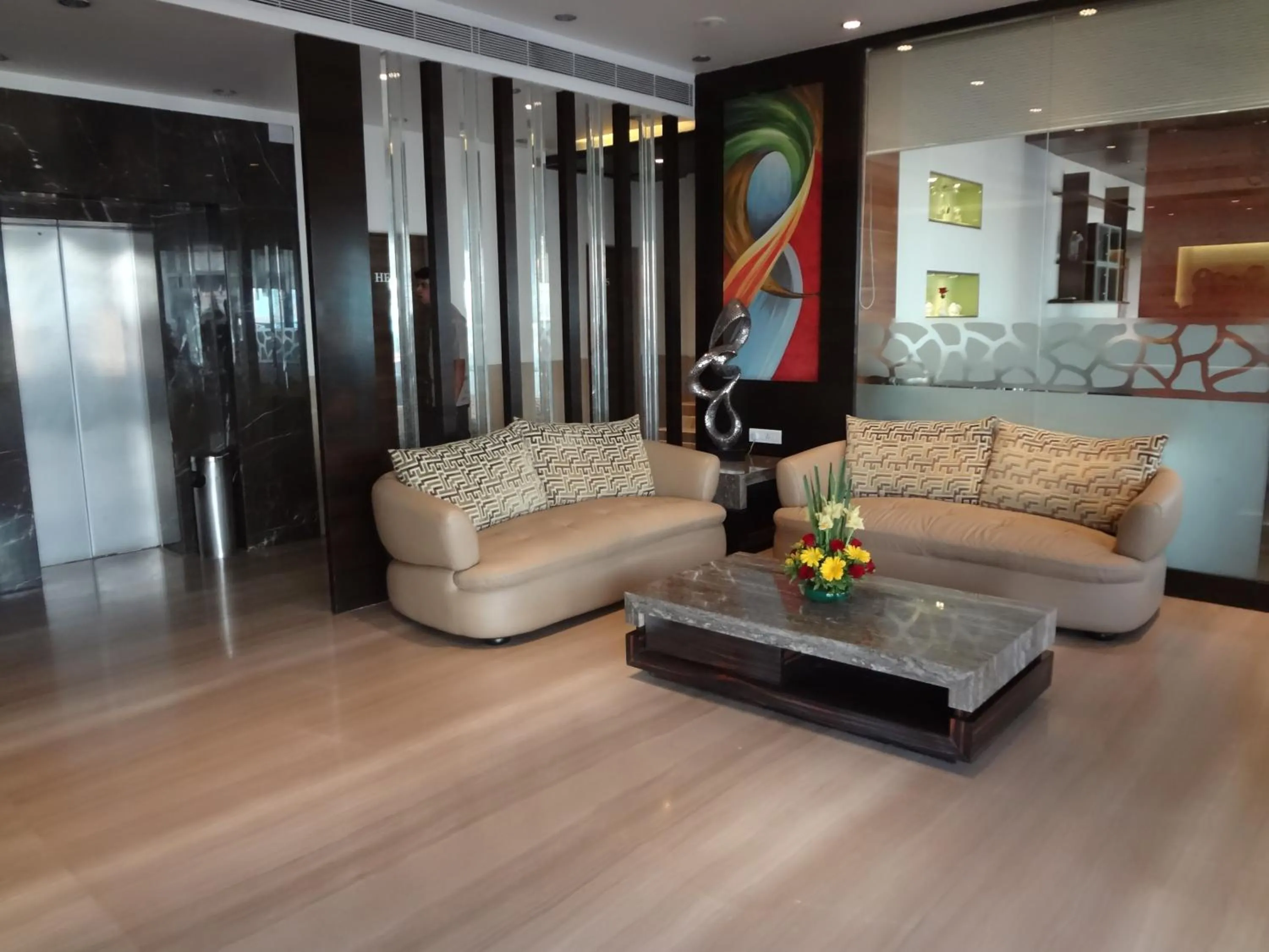 Lobby or reception in Hotel Suba Galaxy Mumbai