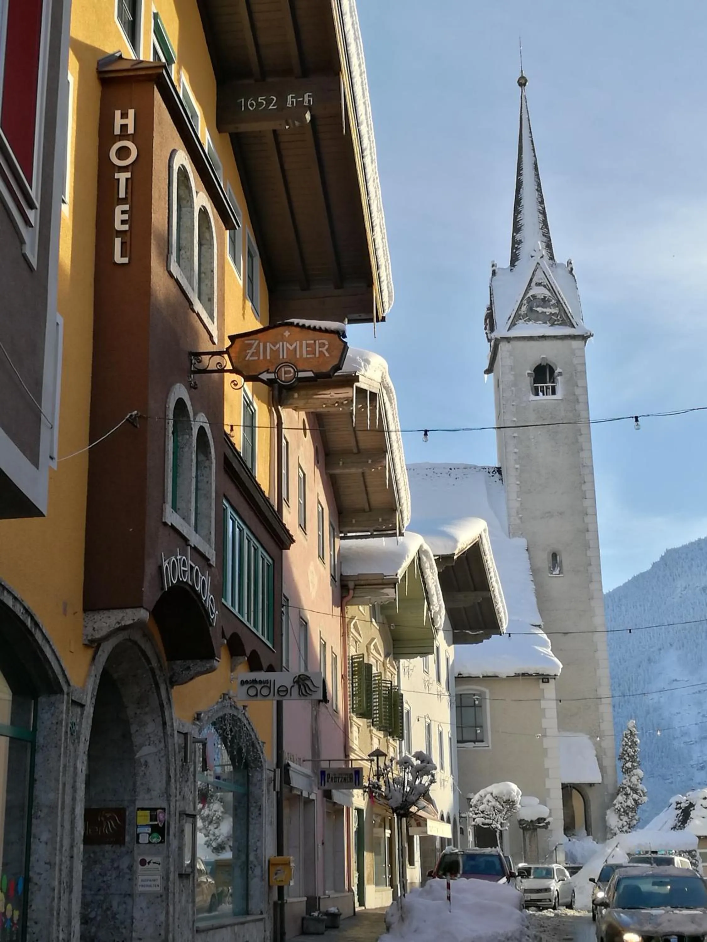 Street view in Hotel Adler
