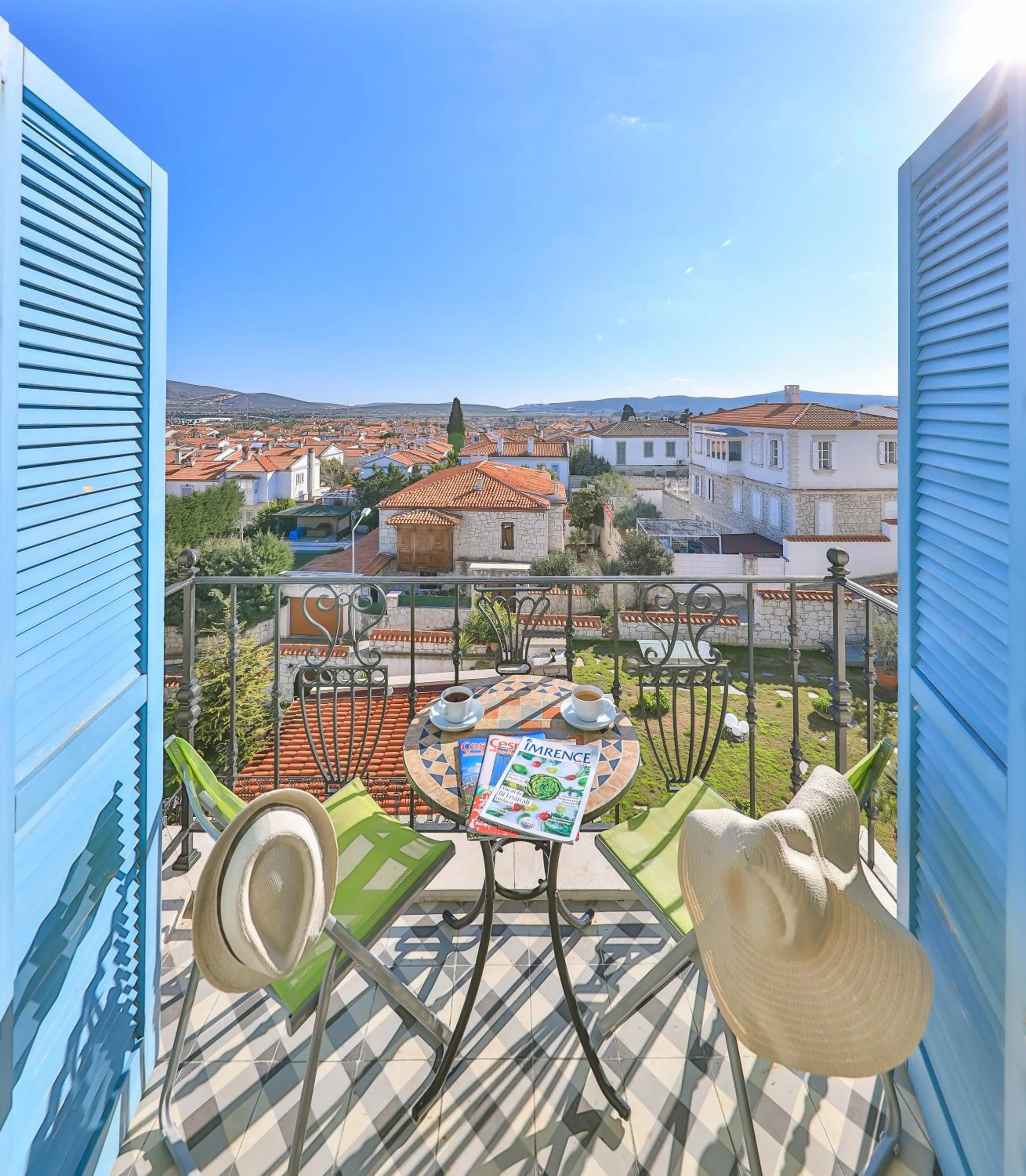 Balcony/Terrace in Imren Han Hotel - Special Category