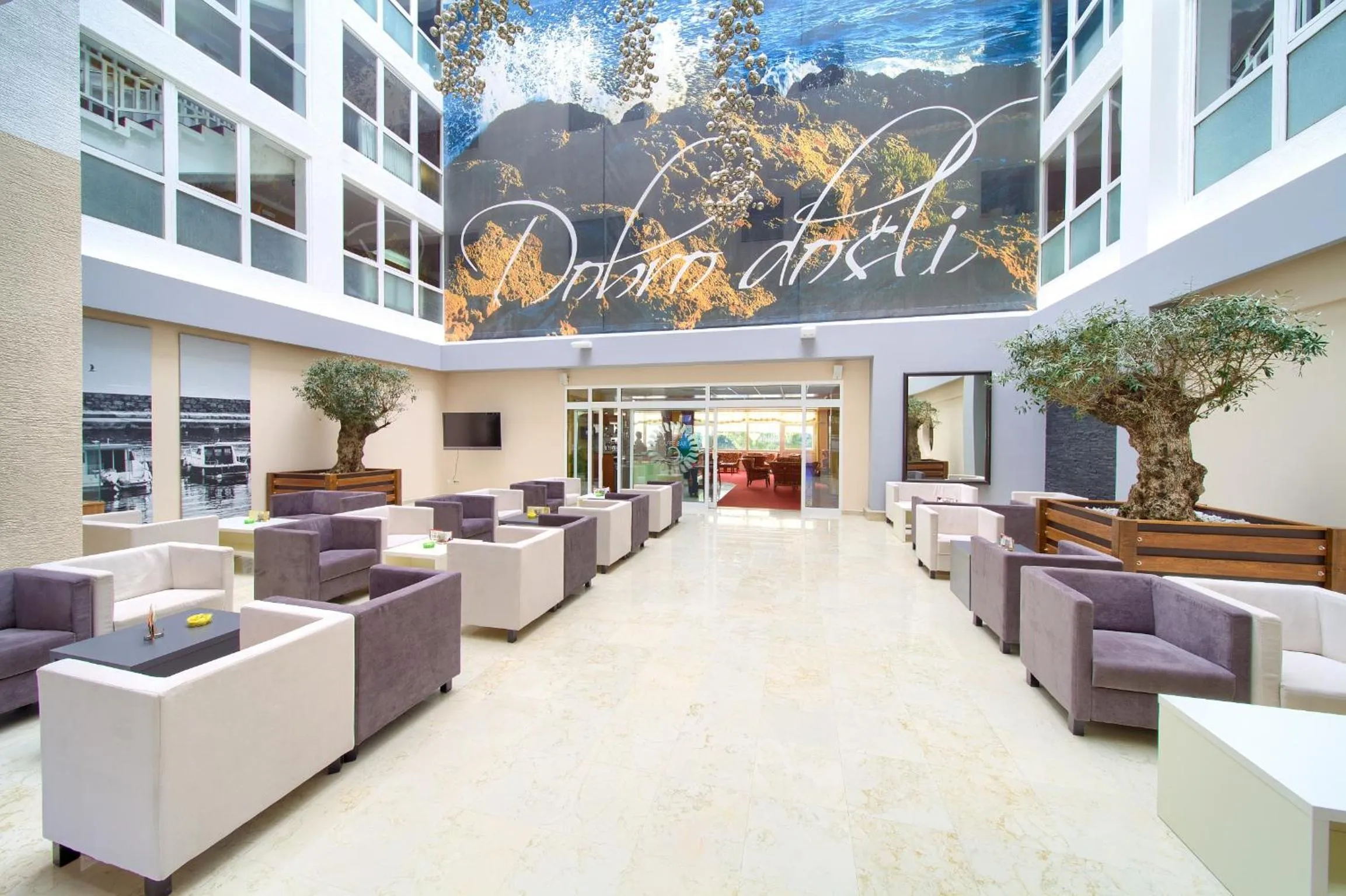 Lobby or reception in Hotel Dražica - Hotel Resort Dražica