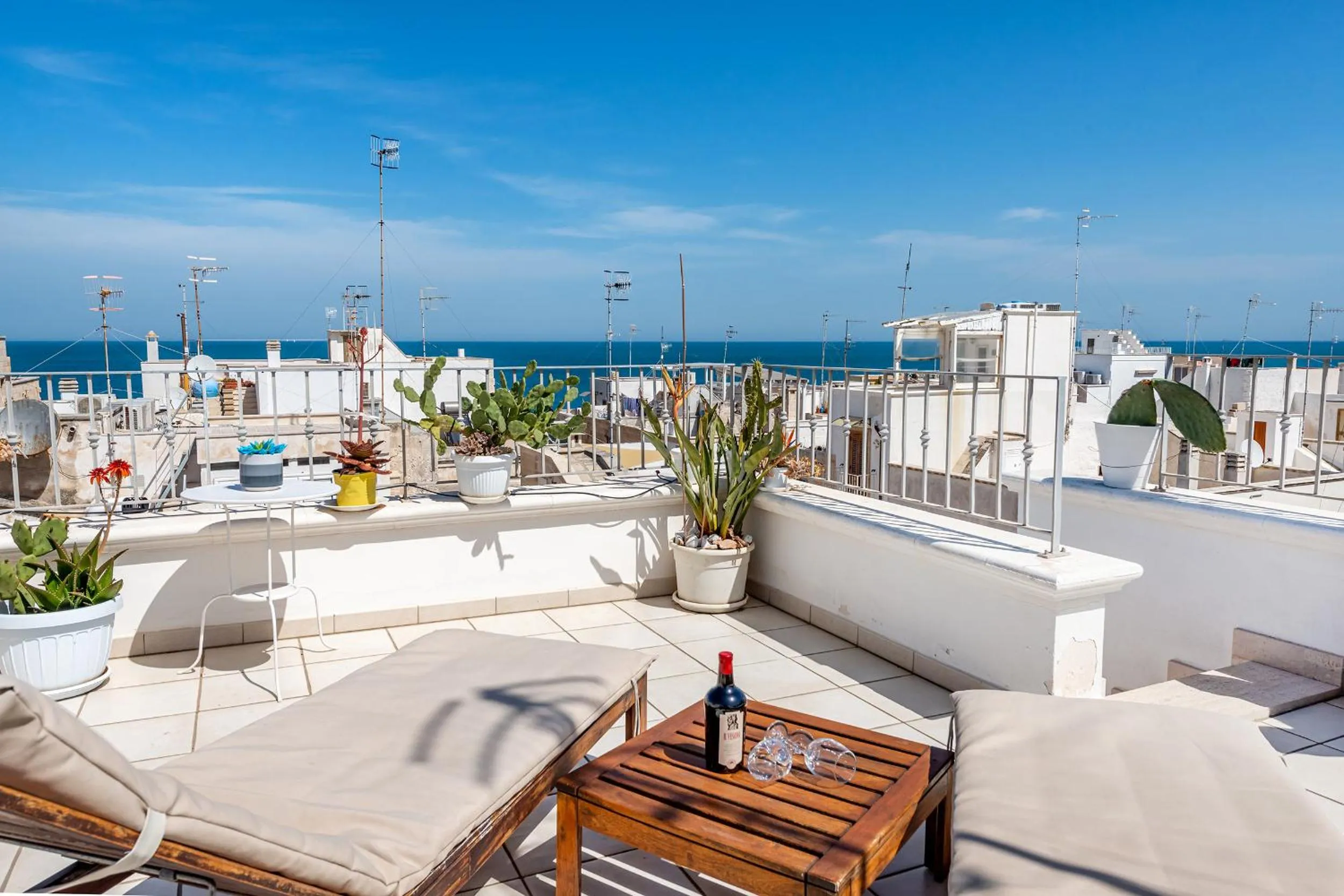 Patio in Respiro del mare