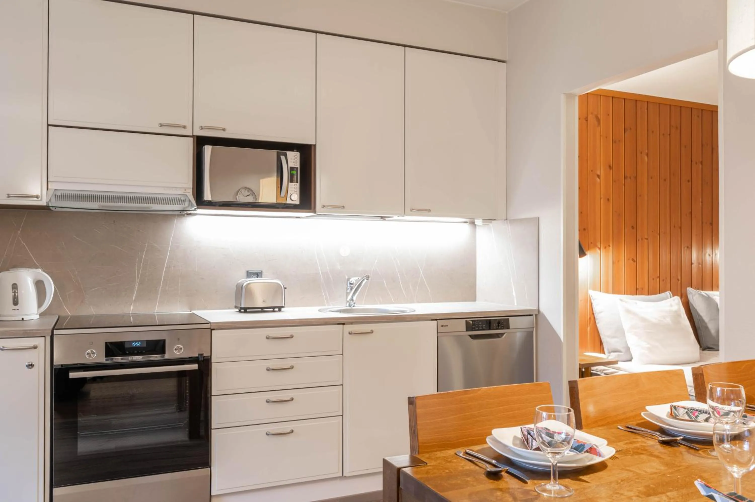 kitchen in Ski-Inn RukaVillage