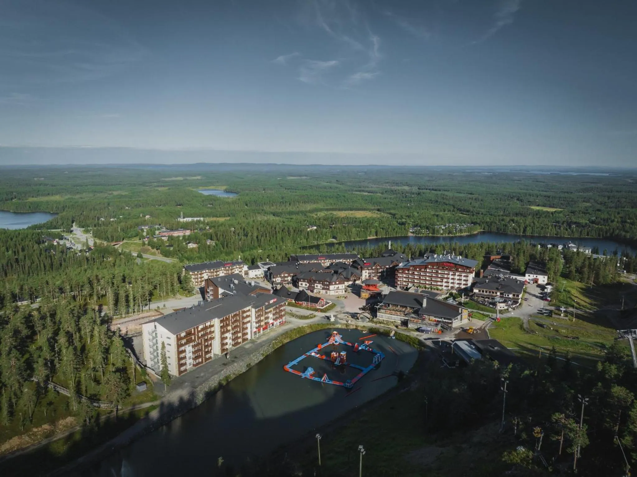 Aqua park in Ski-Inn RukaVillage
