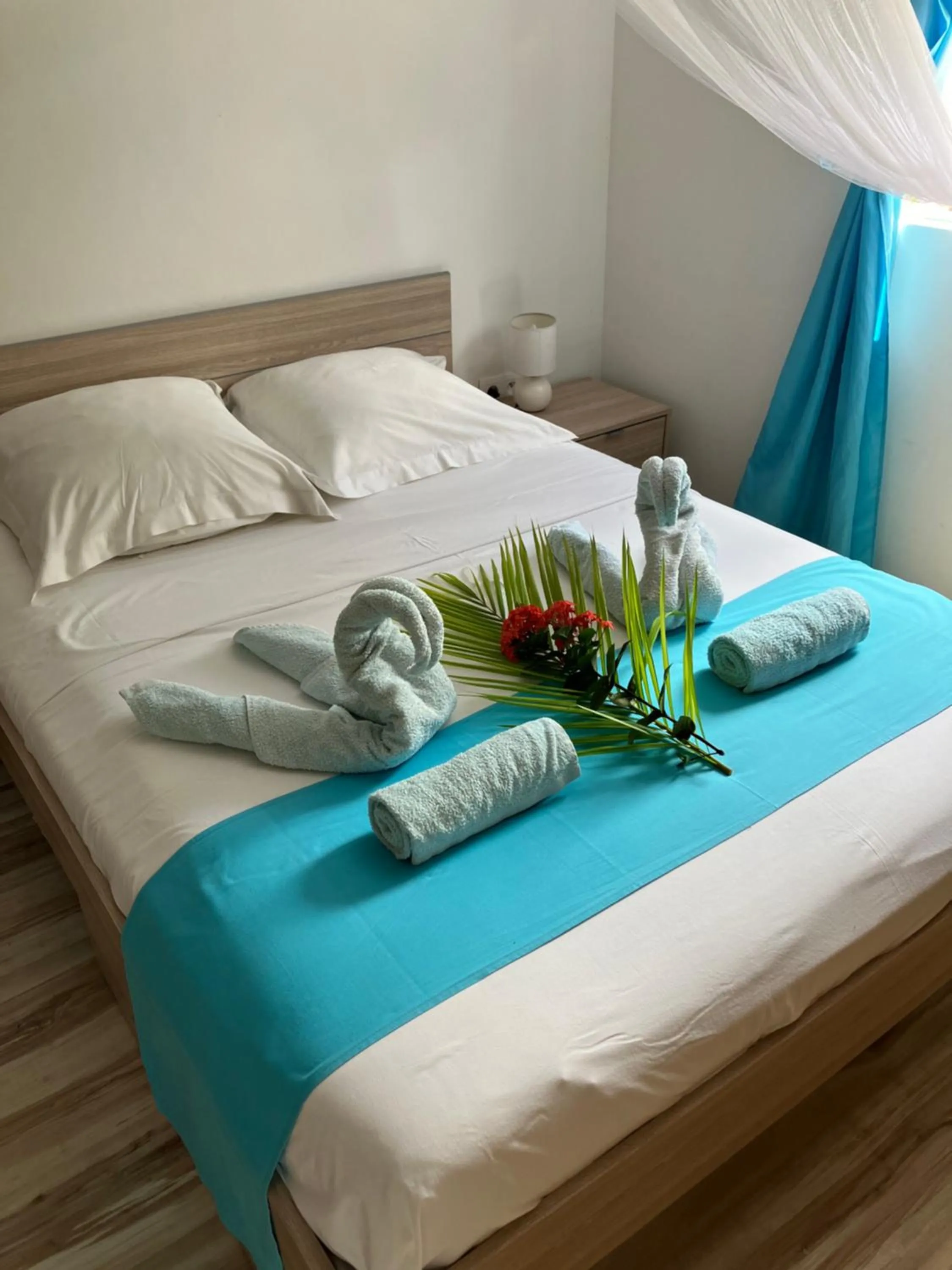 Bed in Gîte Ty Koko