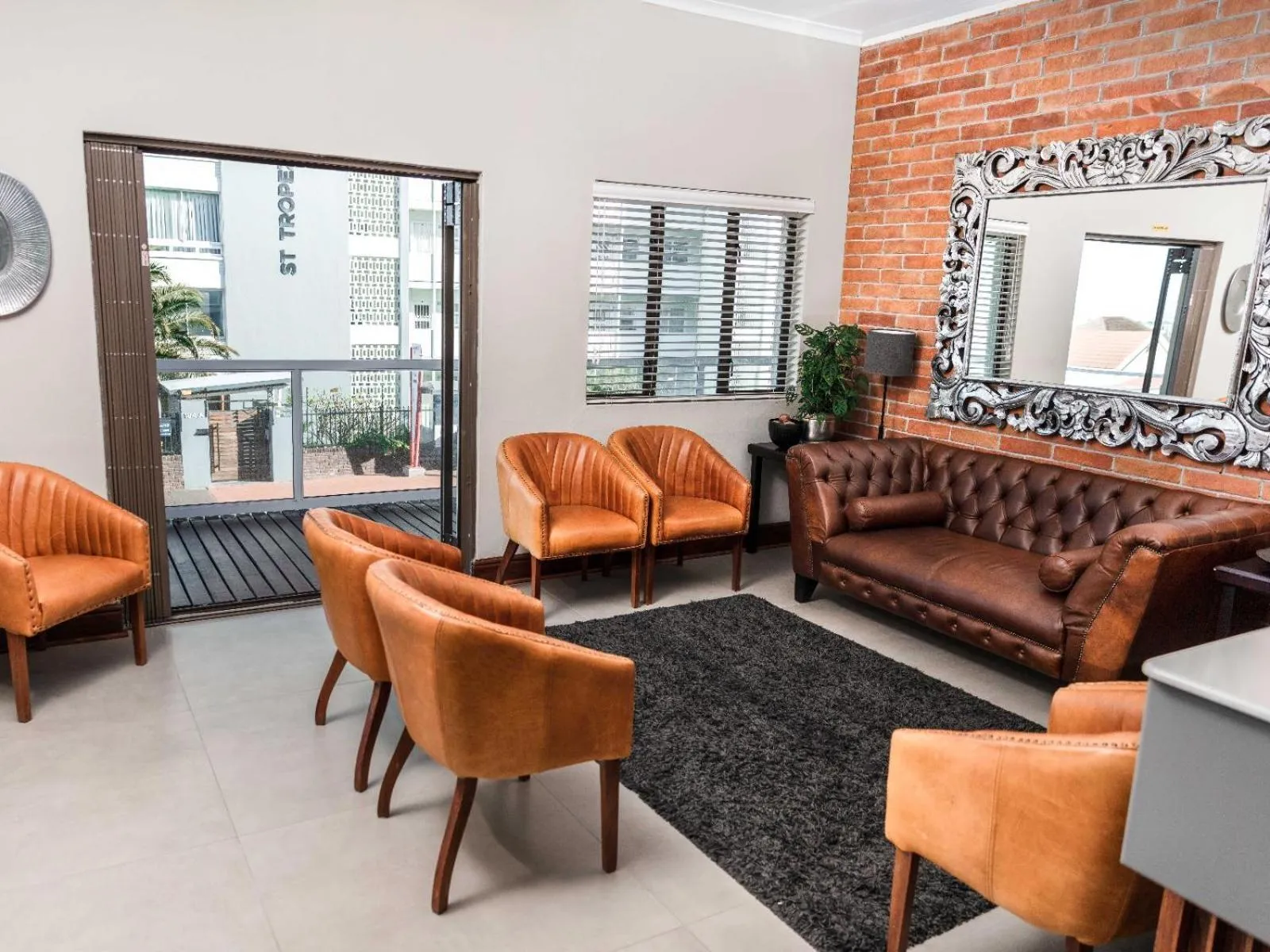 Living room in Leeuwenzee Guesthouse