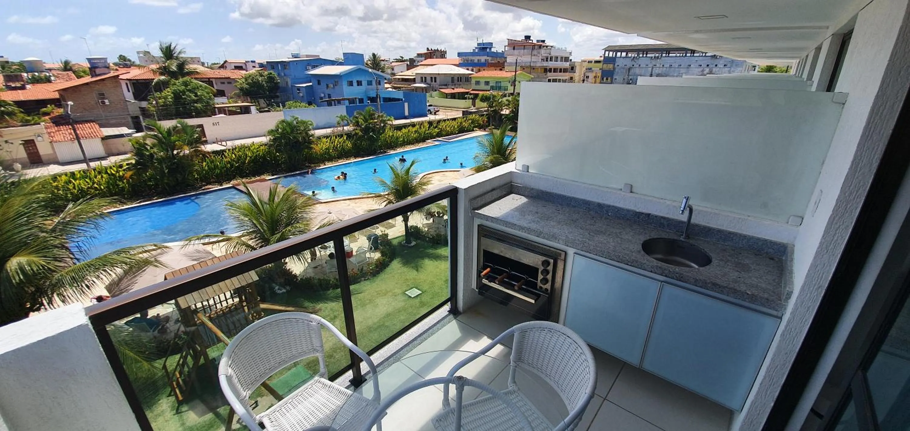 Balcony/Terrace in Laguna Beach Flat - LUXO