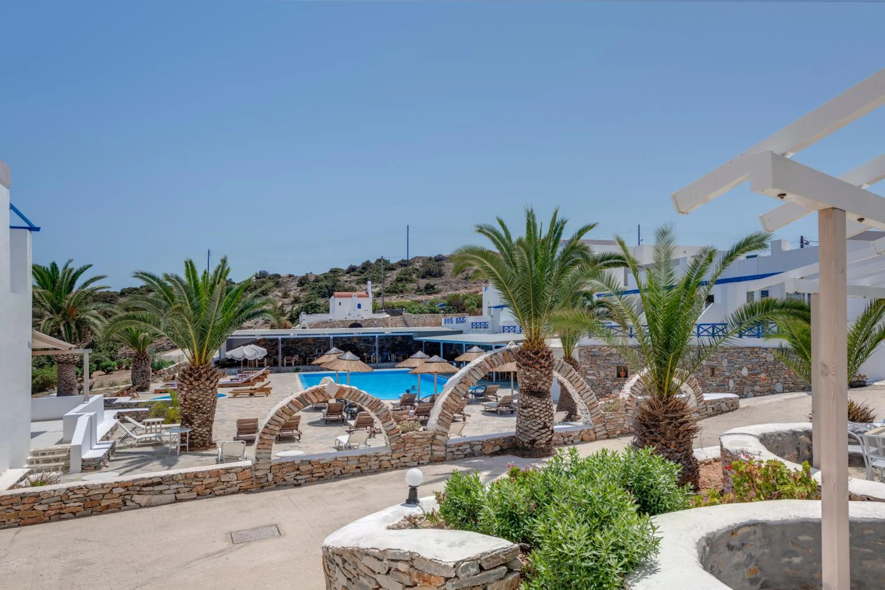 Swimming pool in Faros Resort