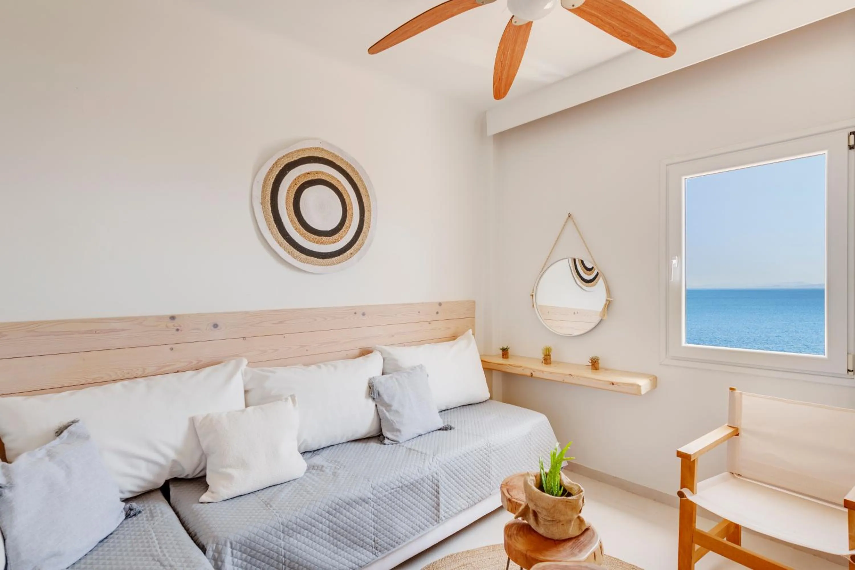 Seating area in Faros Resort