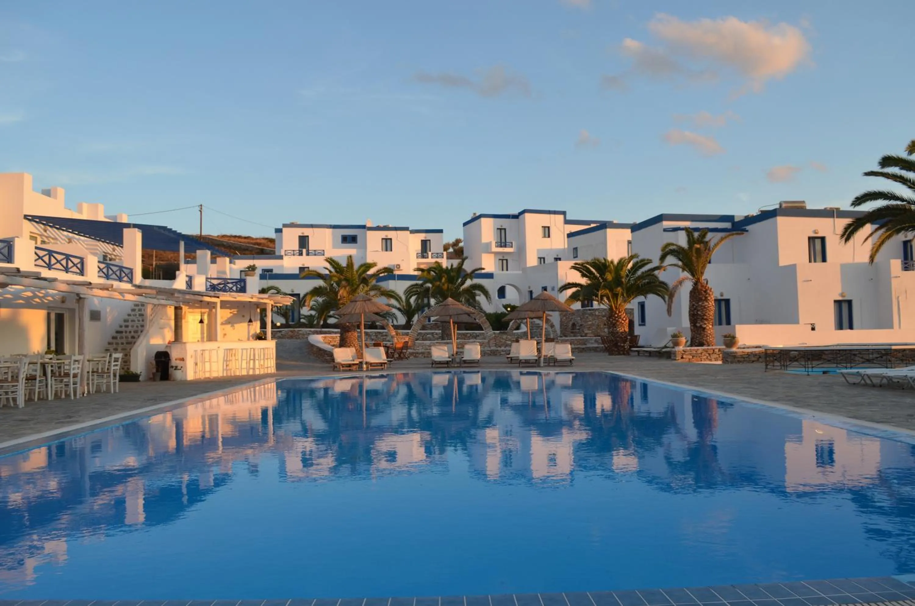 Swimming pool in Faros Resort