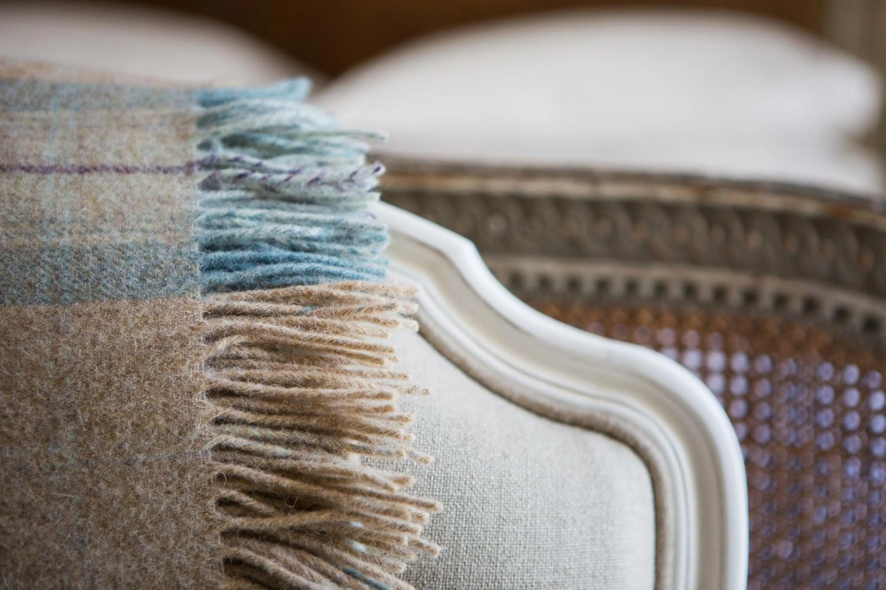 Bed in Grays Court Hotel