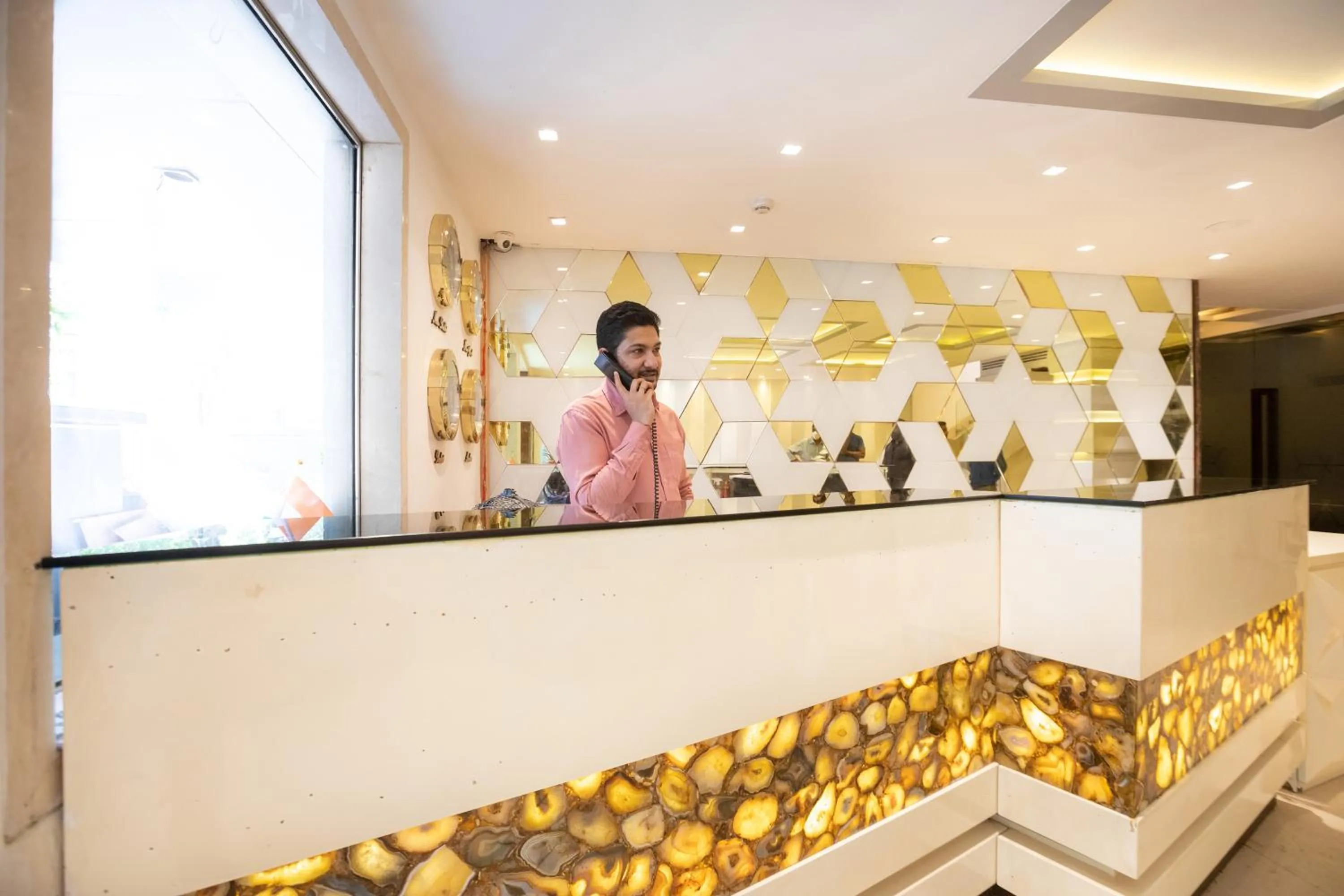 Lobby or reception in Hotel Supreme - Cuffe Parade