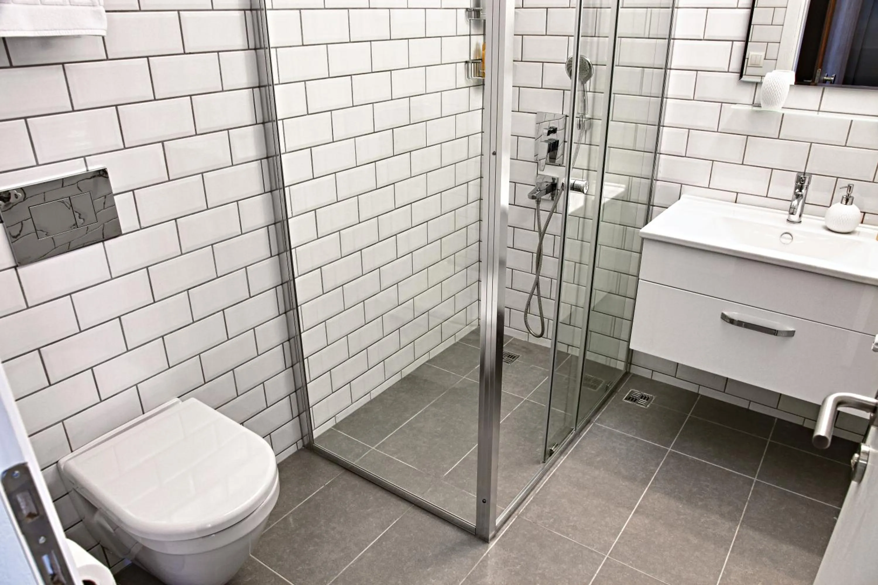 Shower in Apartman Istanbul