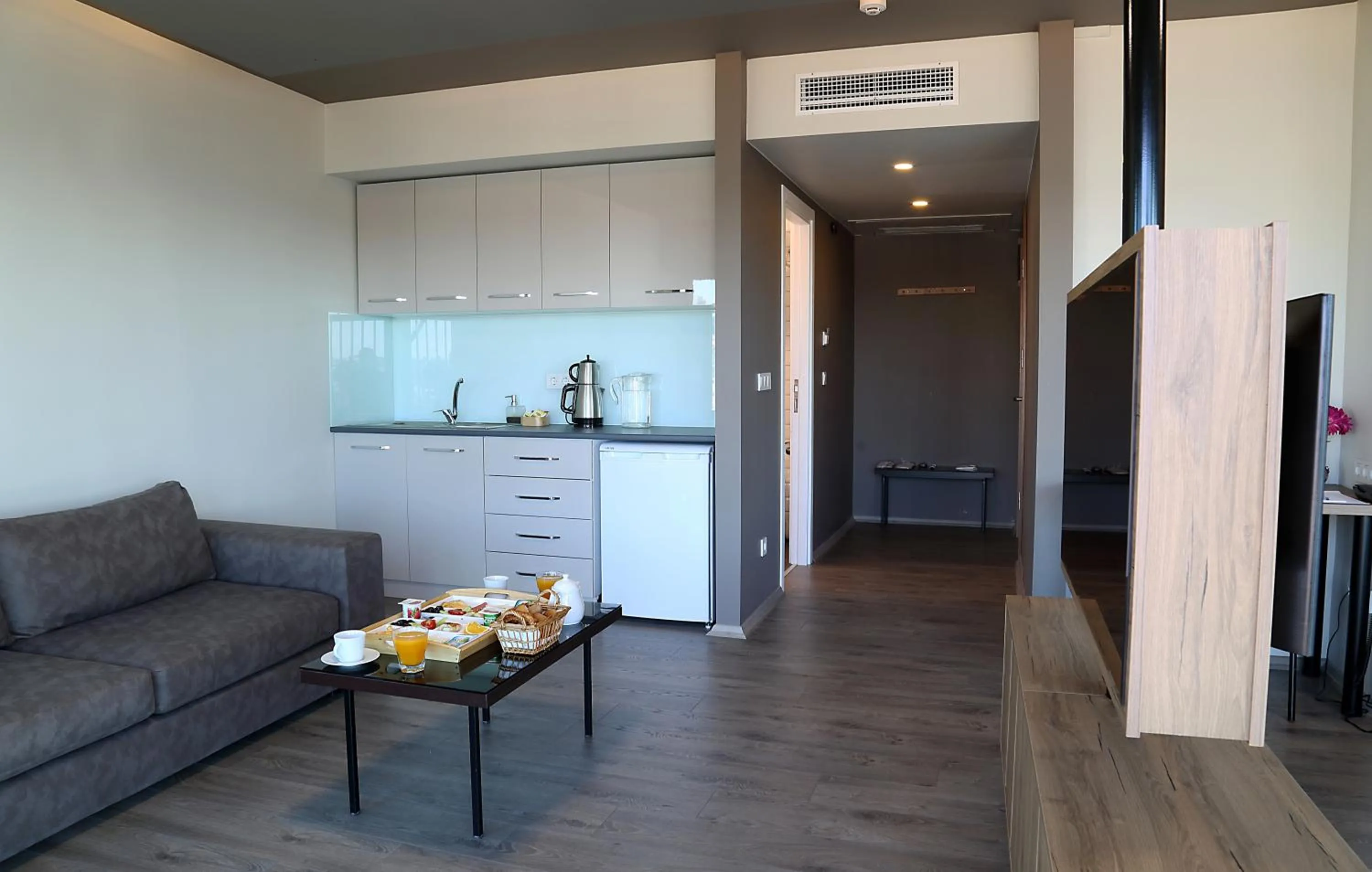 Kitchen or kitchenette in Apartman Istanbul