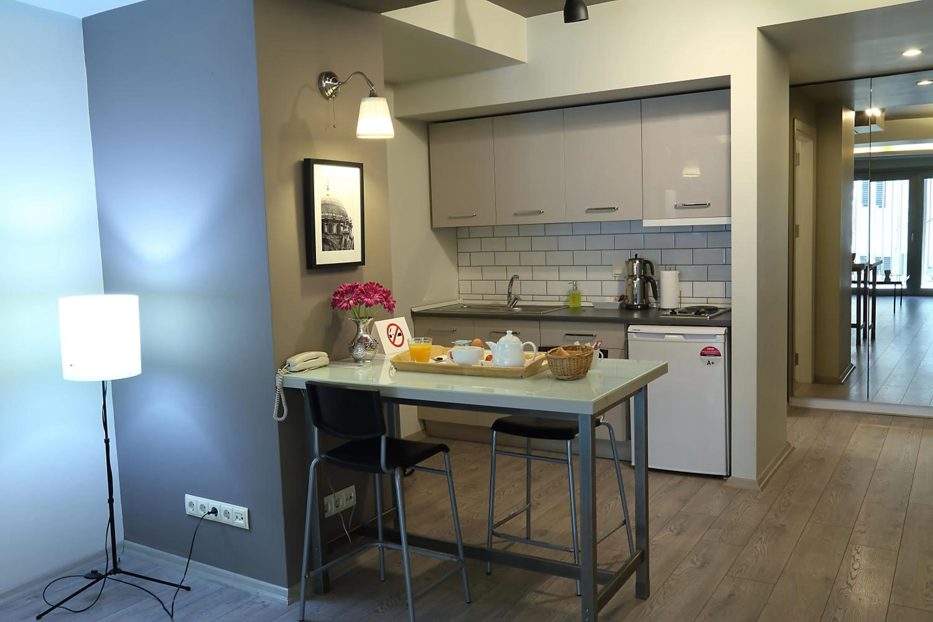 Kitchen or kitchenette in Apartman Istanbul