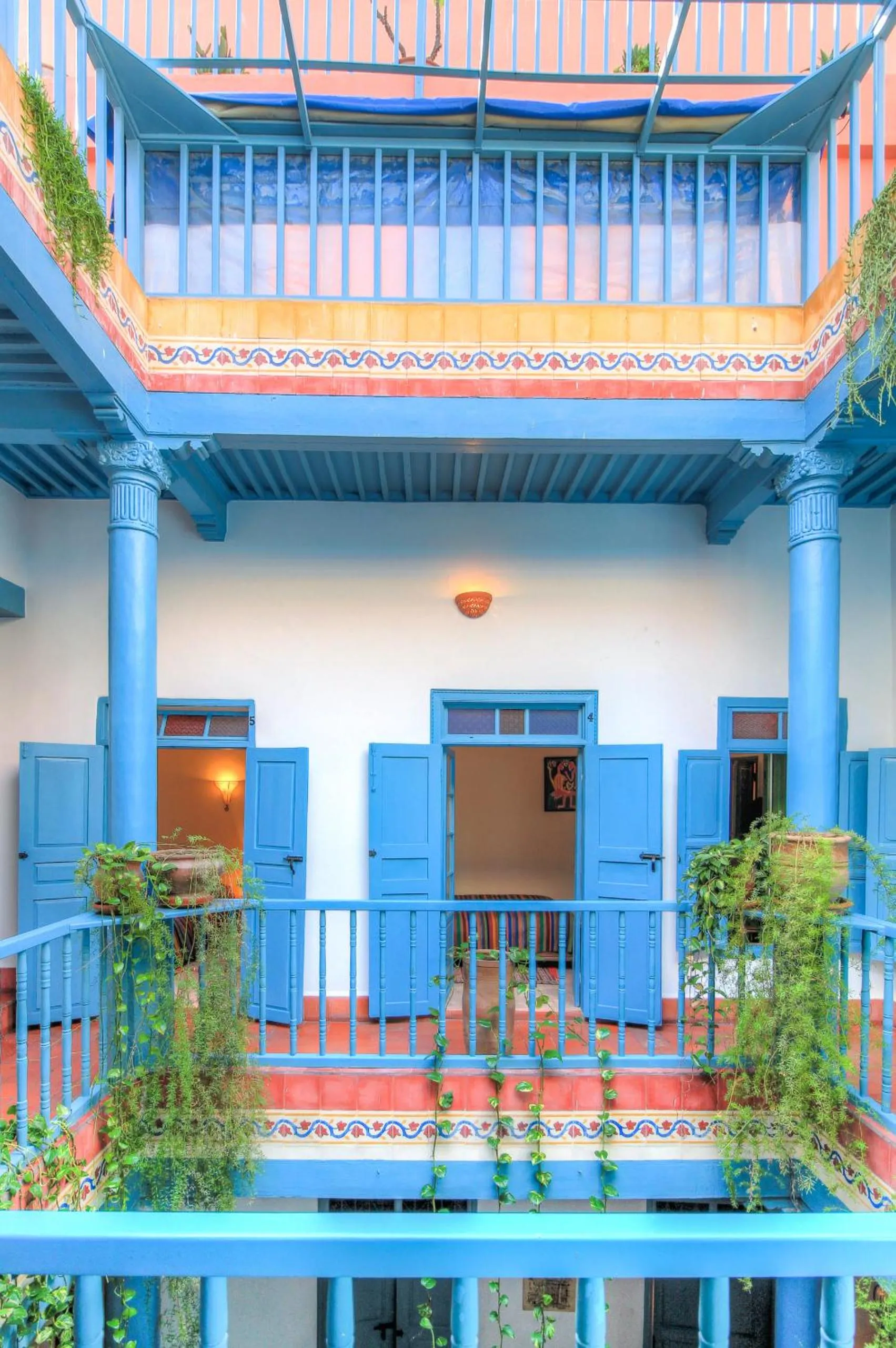Balcony/Terrace in Les Matins Bleus