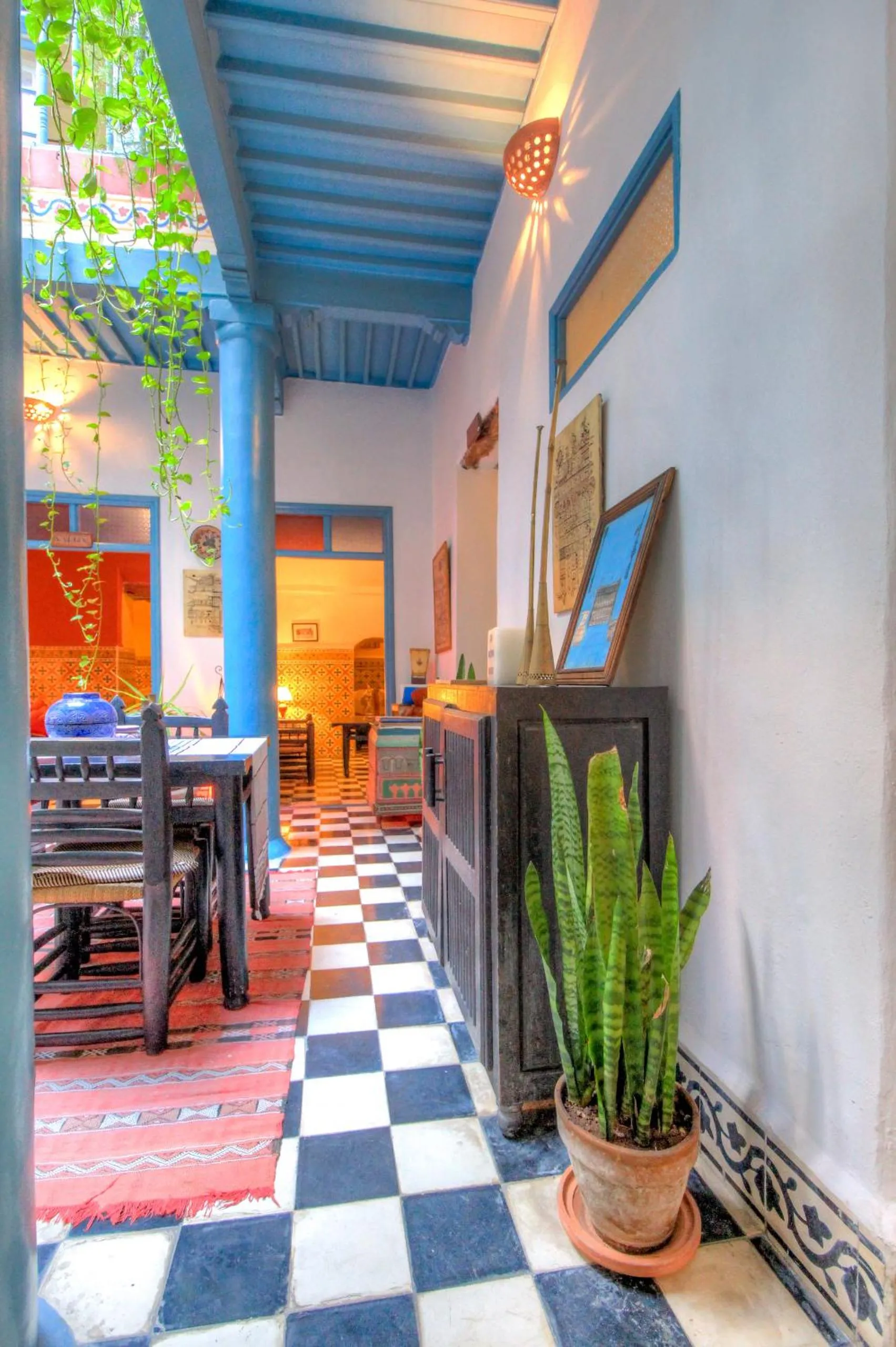 Patio in Les Matins Bleus