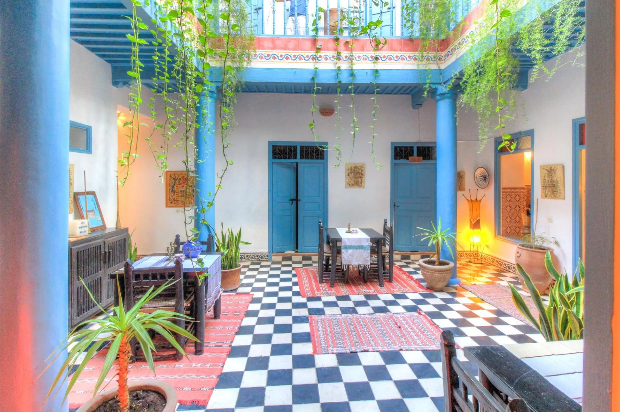 Patio in Les Matins Bleus