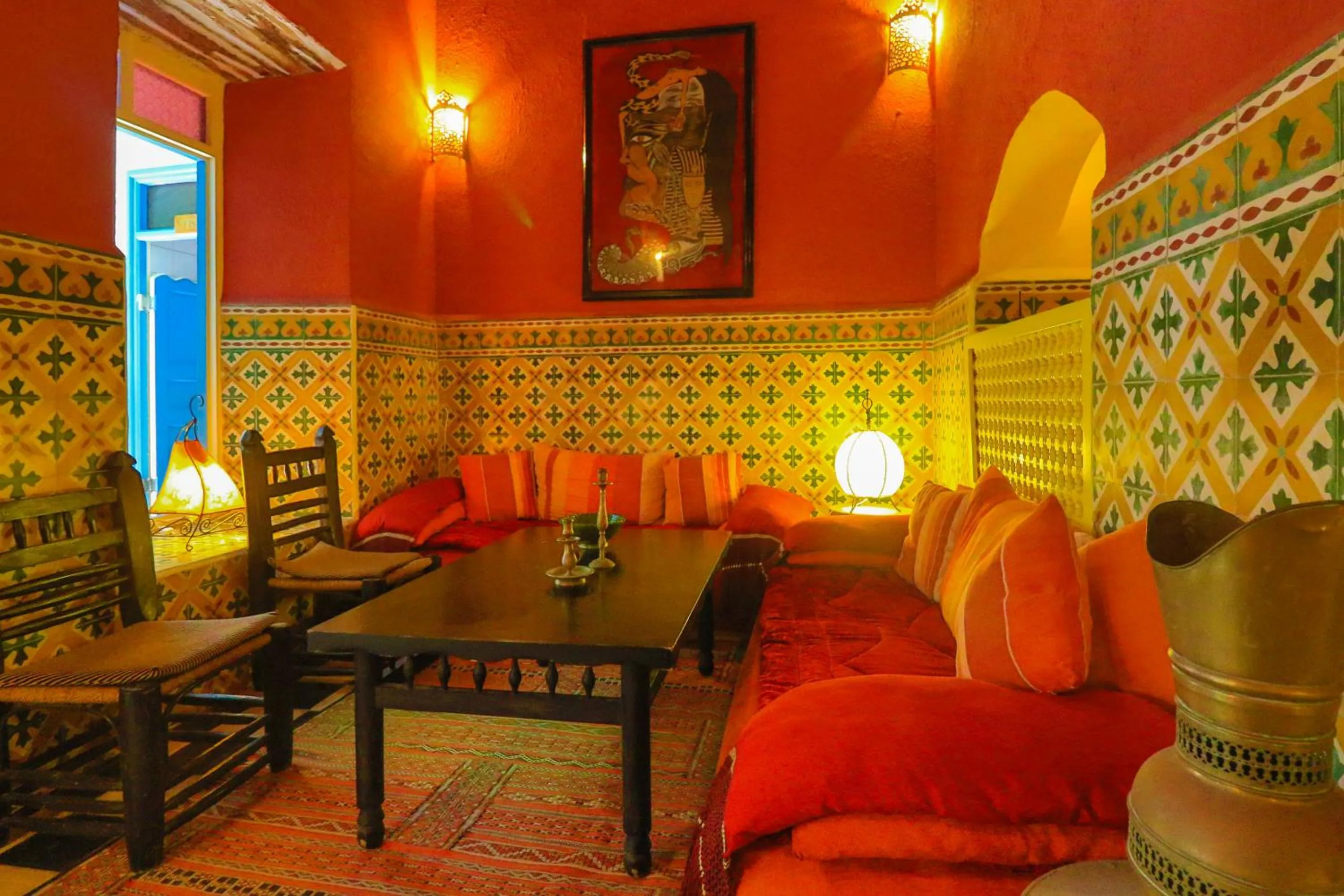 Patio in Les Matins Bleus