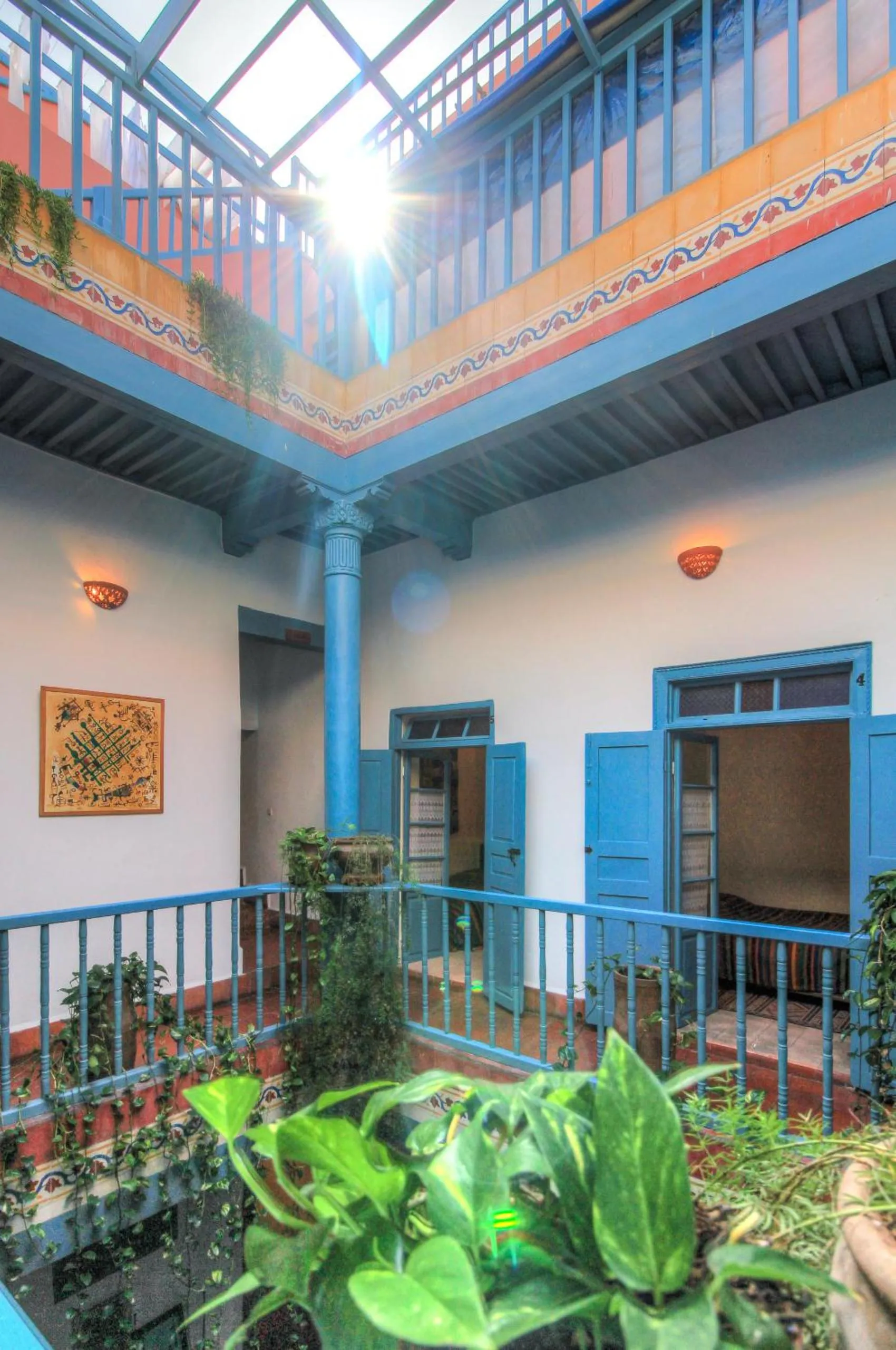 Balcony/Terrace in Les Matins Bleus