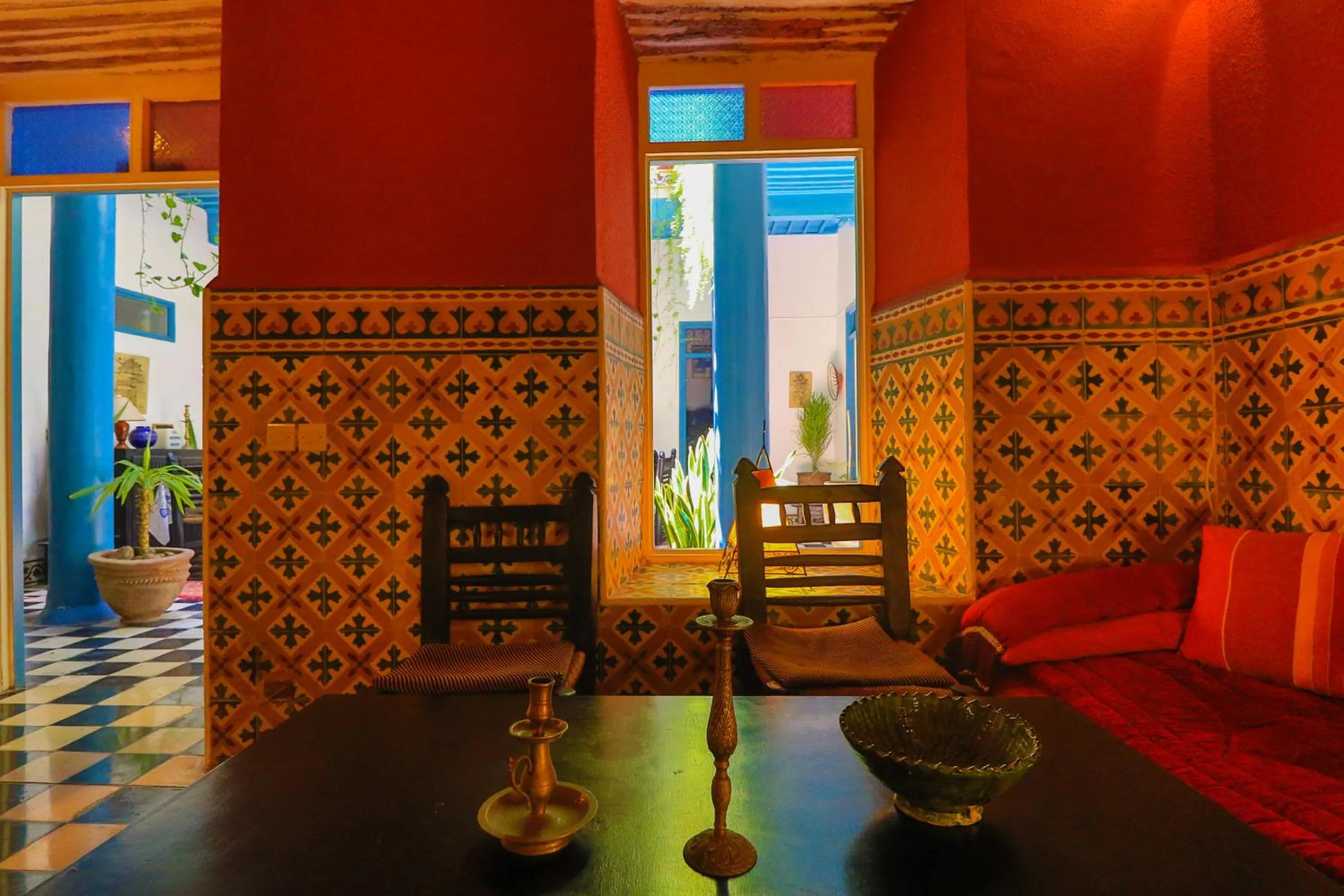 Patio in Les Matins Bleus