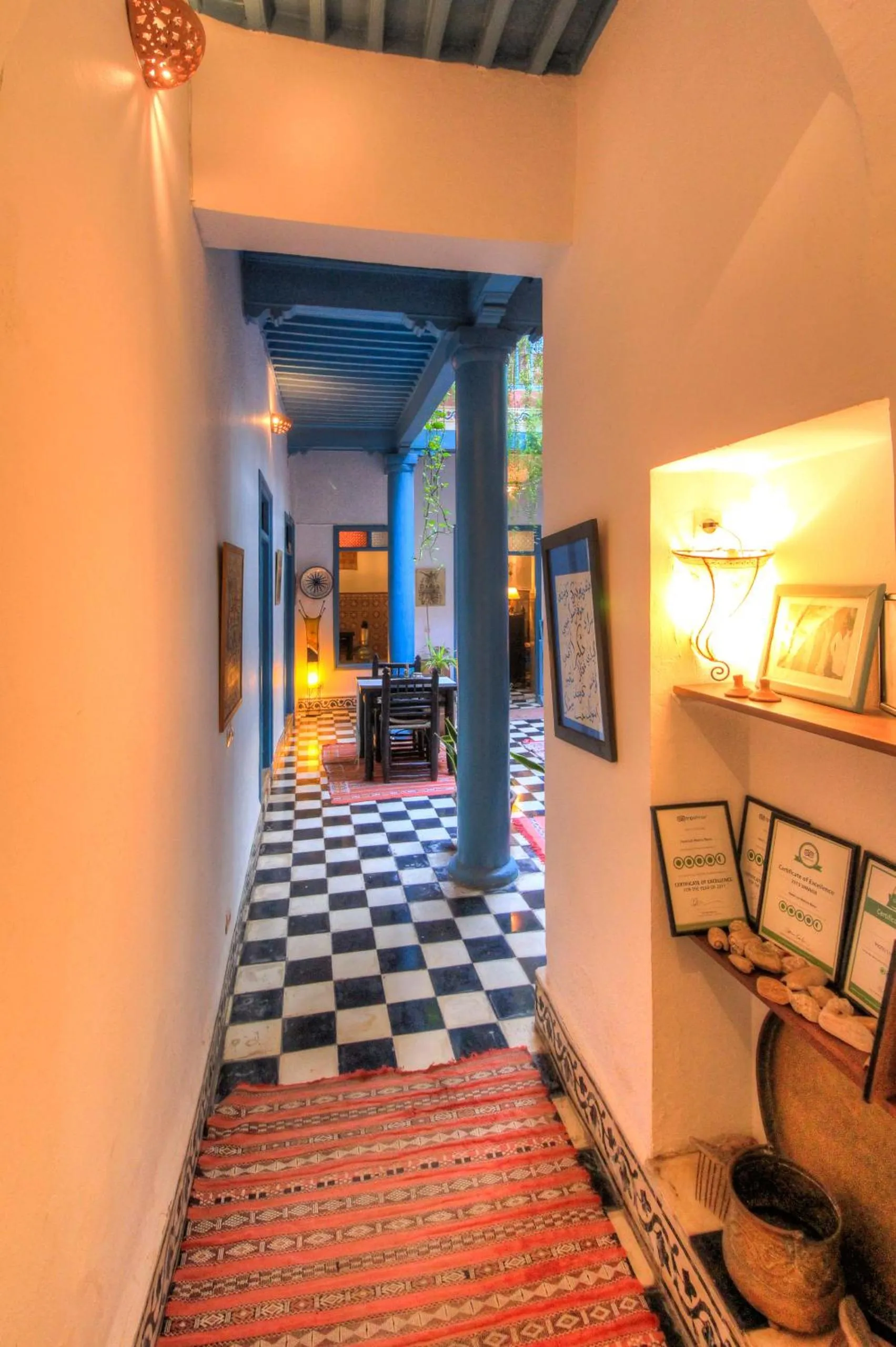 Patio in Les Matins Bleus