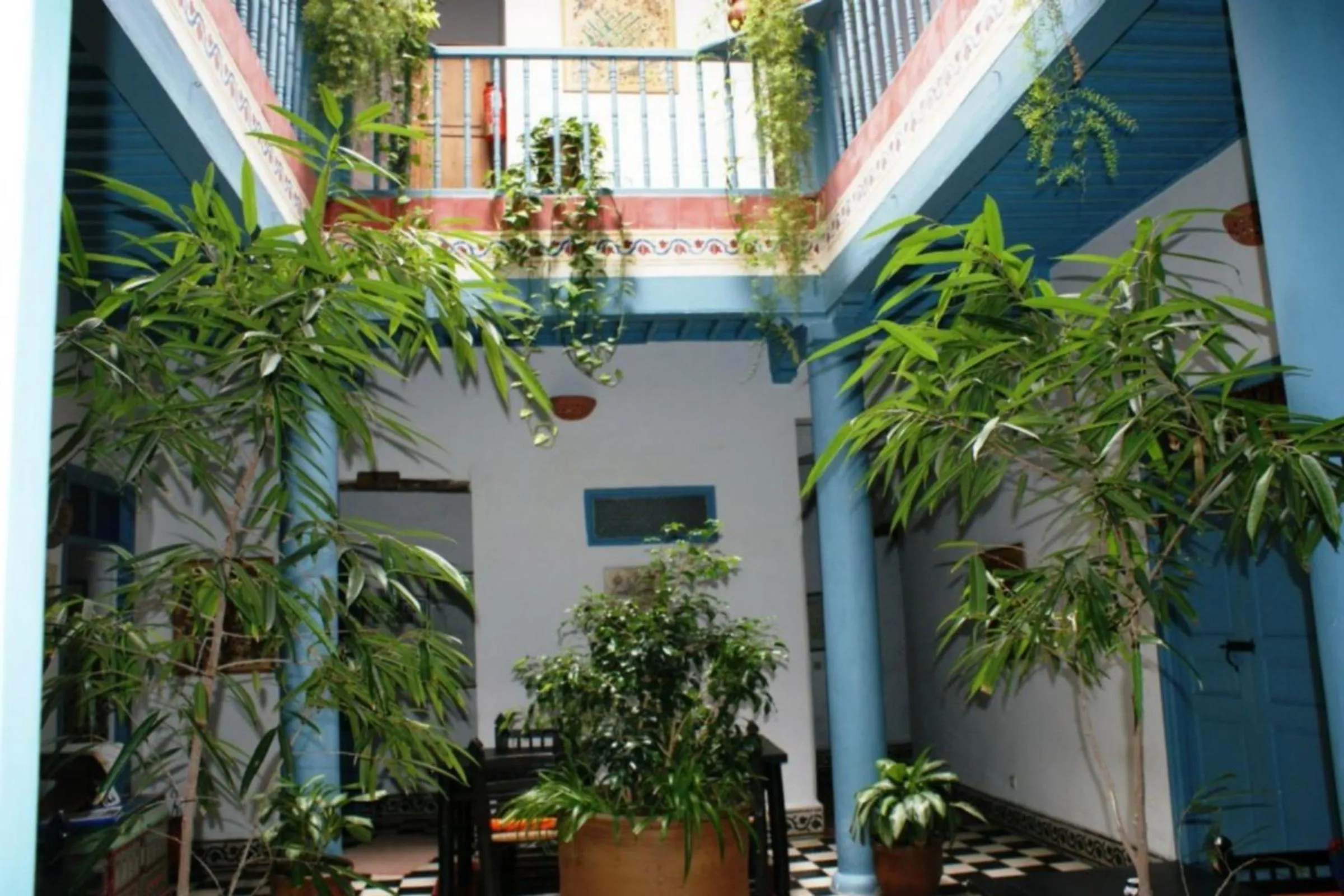 Patio in Les Matins Bleus