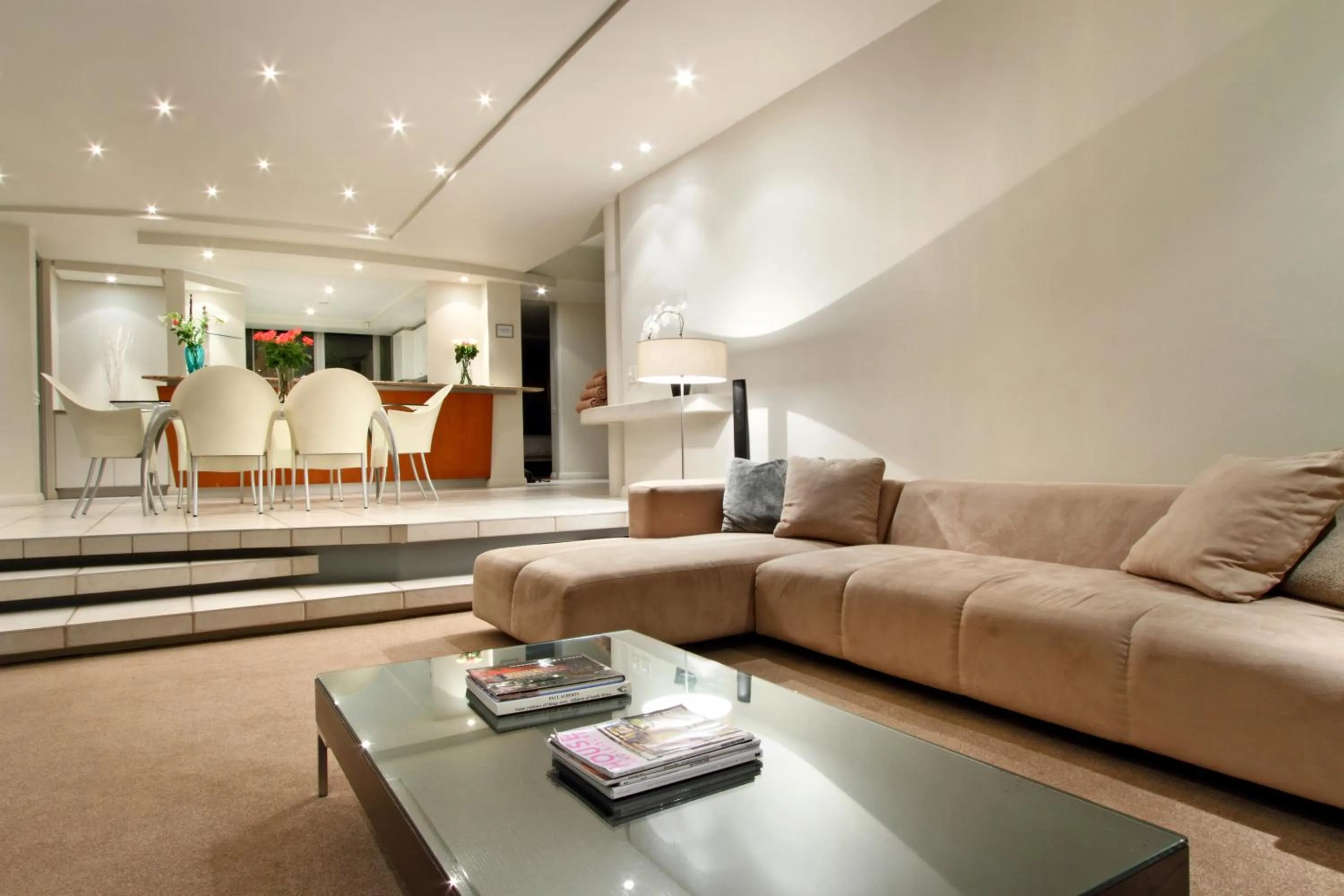 Living room in Lion's View Villa & Apartment