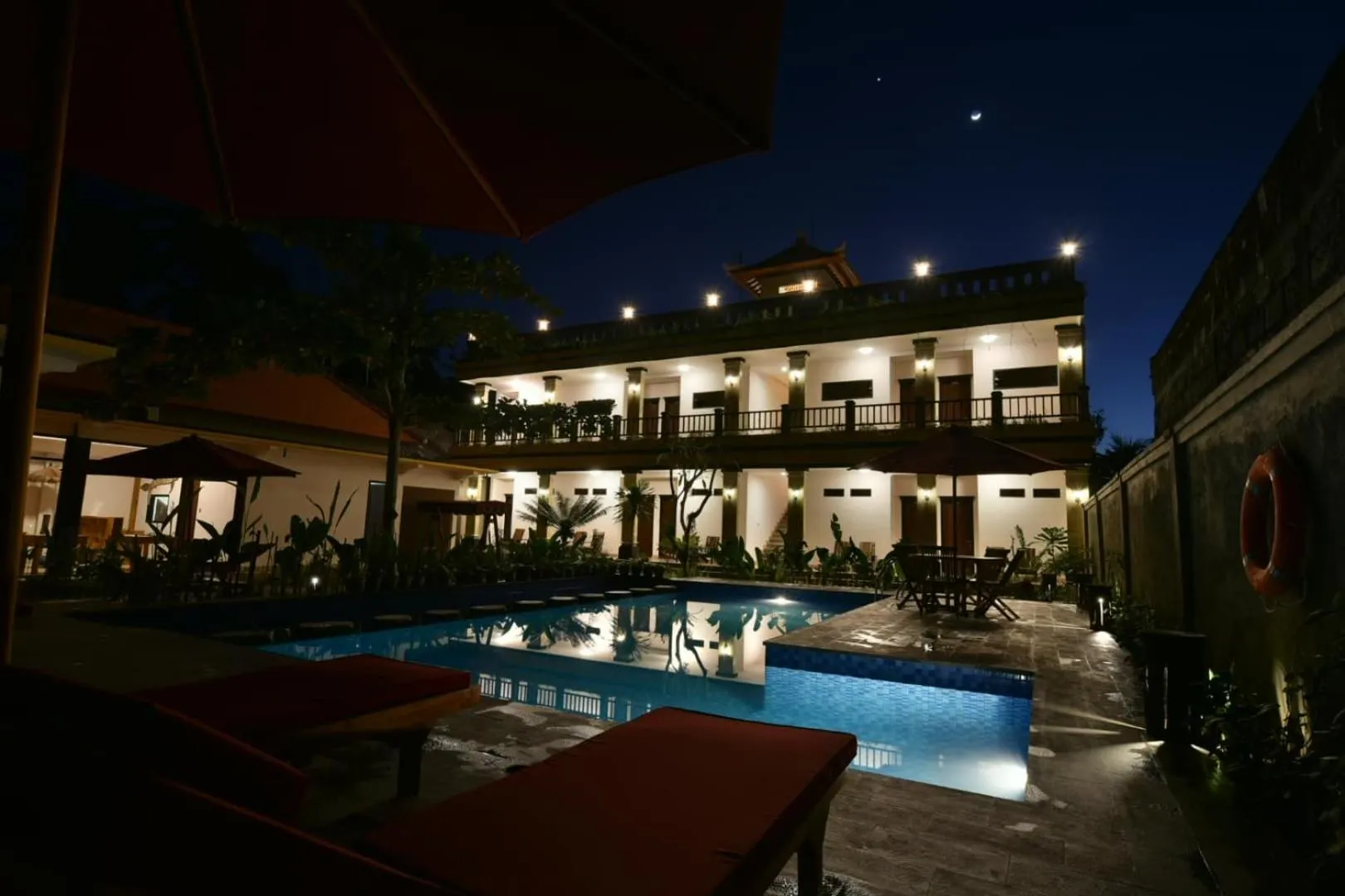 Patio in Saka Boutique Hotel