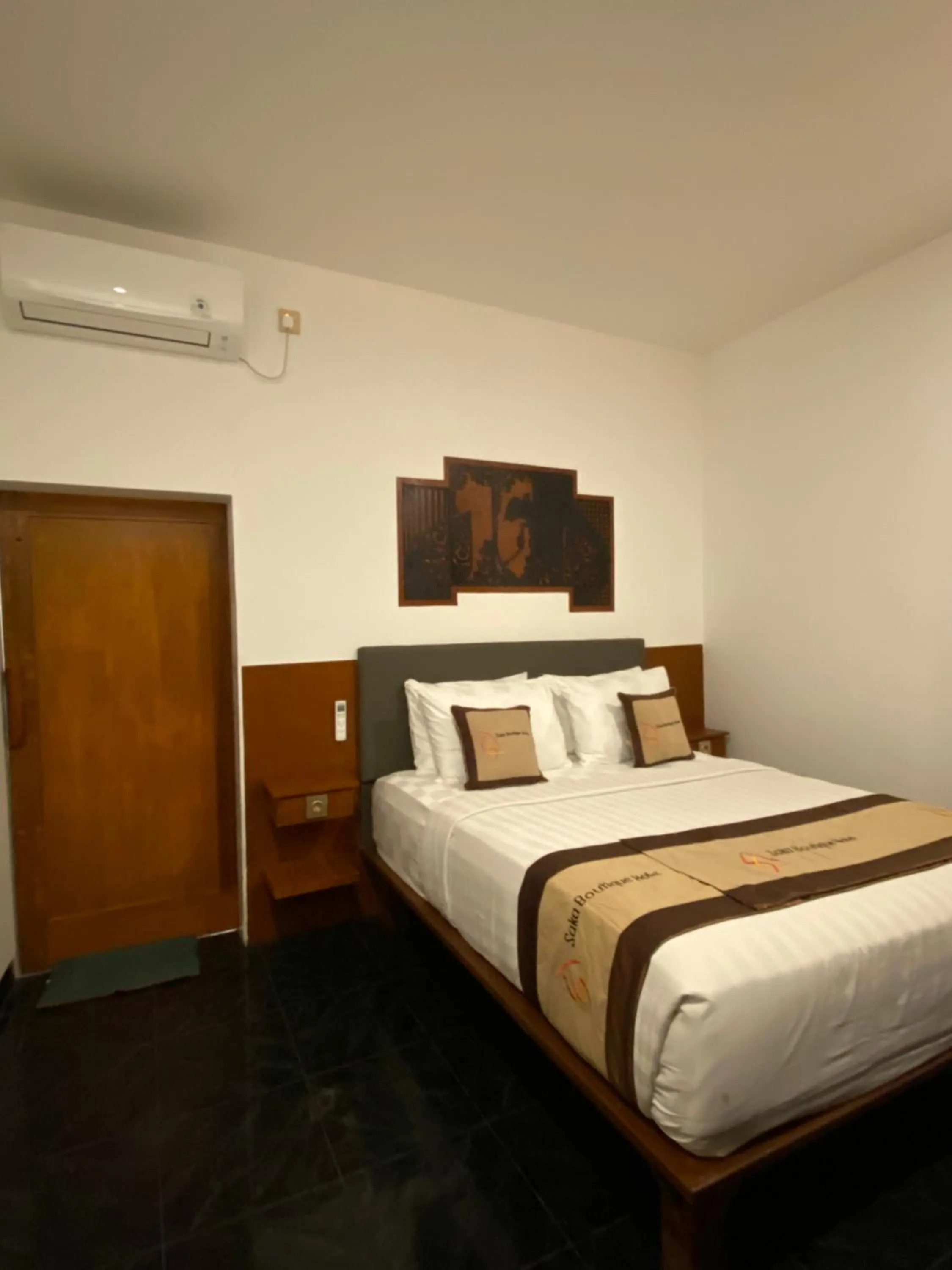 Bed in Saka Boutique Hotel