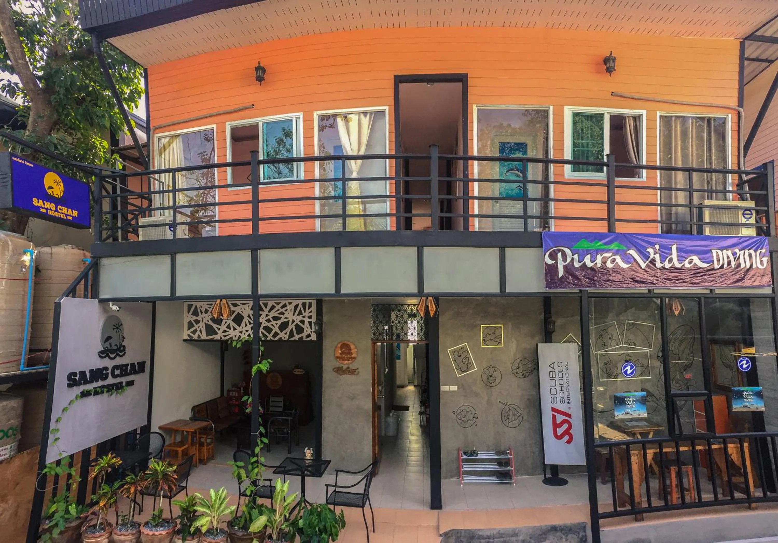 Property building in Sangchan hostel