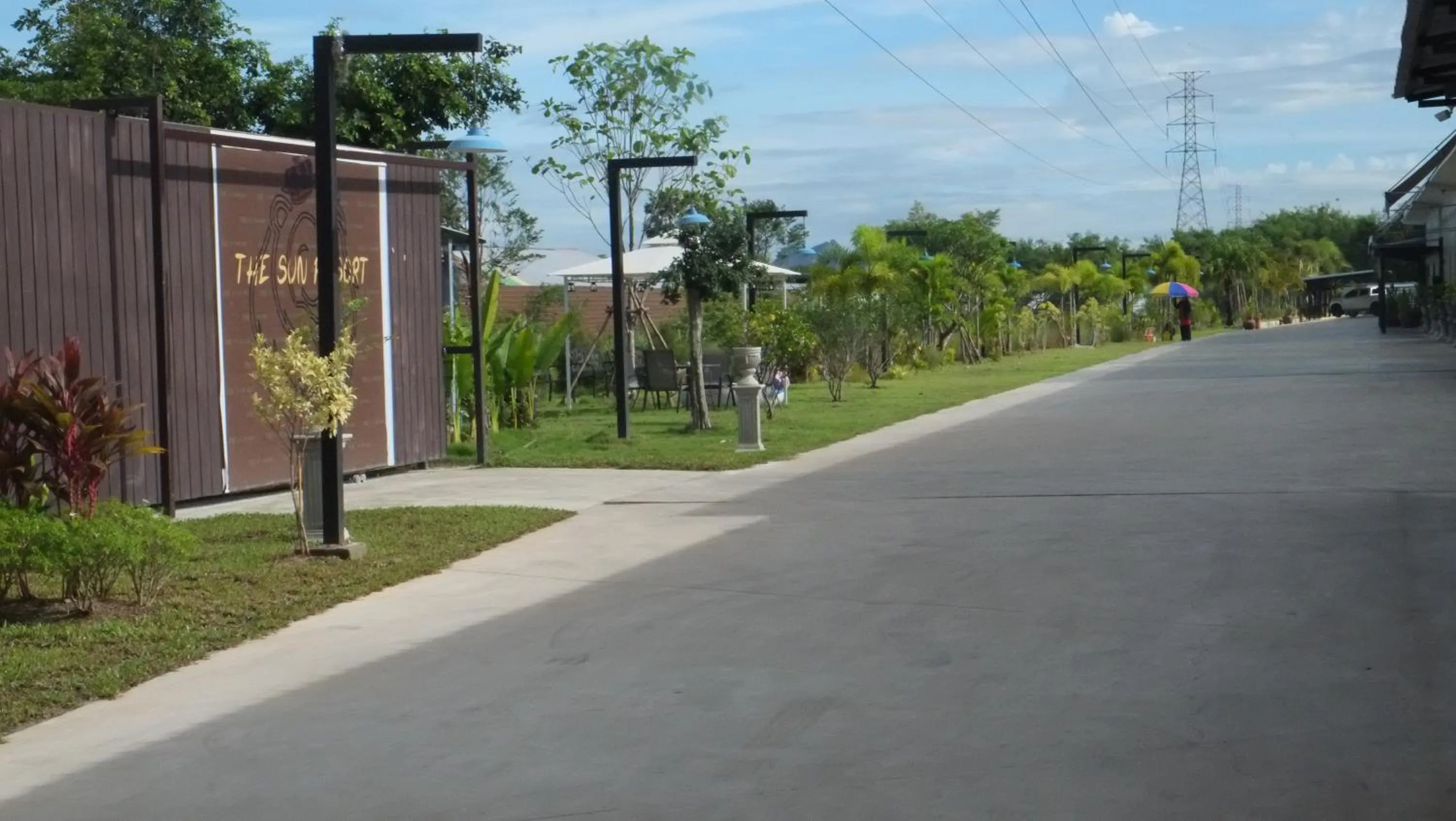 On site in The Sun resort Ratchaburi