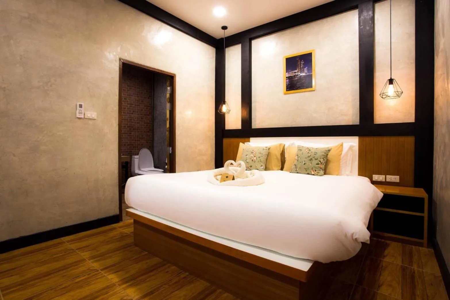 Photo of the whole room, Bed in The Sun resort Ratchaburi