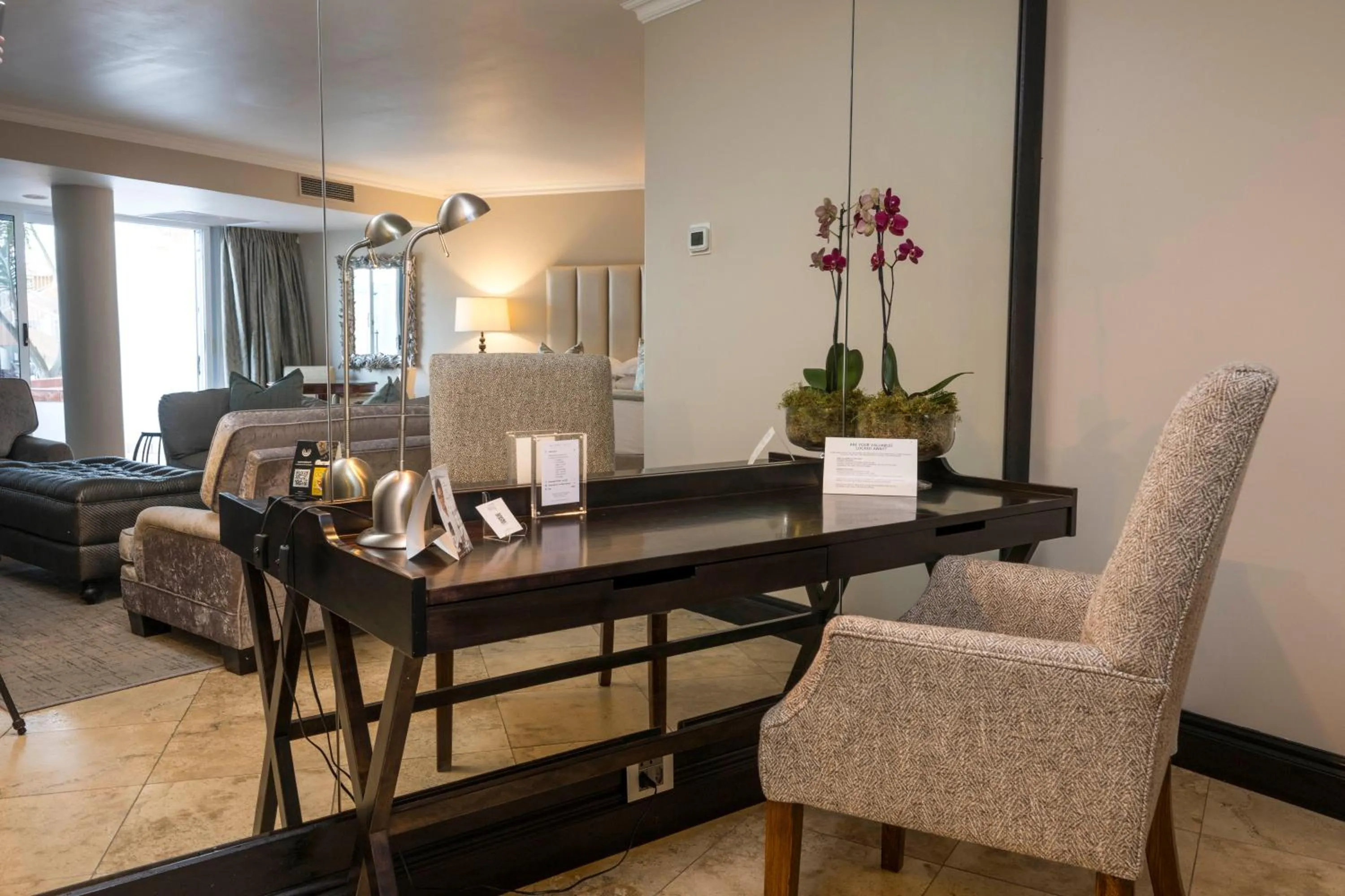 Living room in Beverly Hills