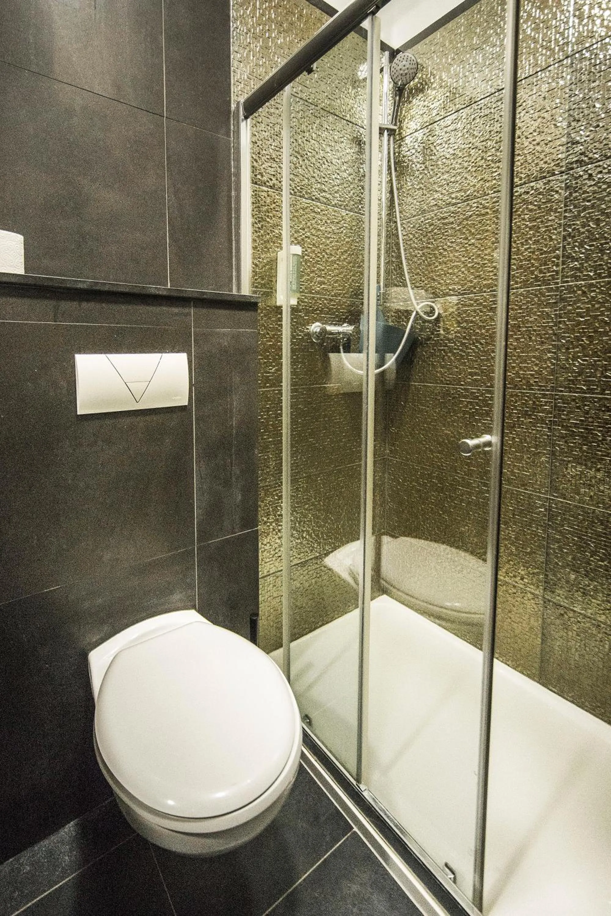 Shower in Hotel Plaza