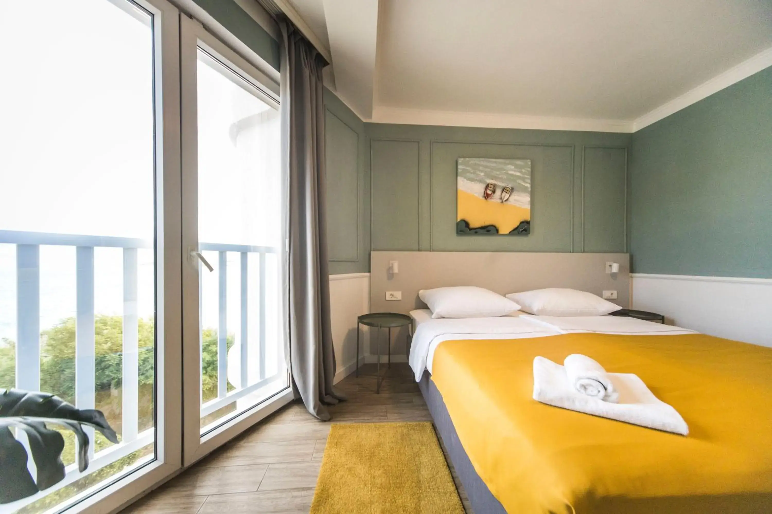 Standard Double Room with Sea View in Hotel Plaza Standard Double Room with Sea View in Hotel Plaza