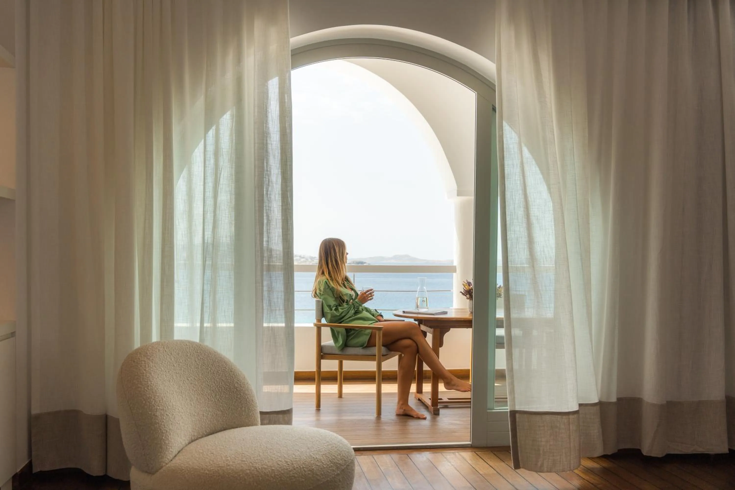 View (from property/room) in Grace Mykonos