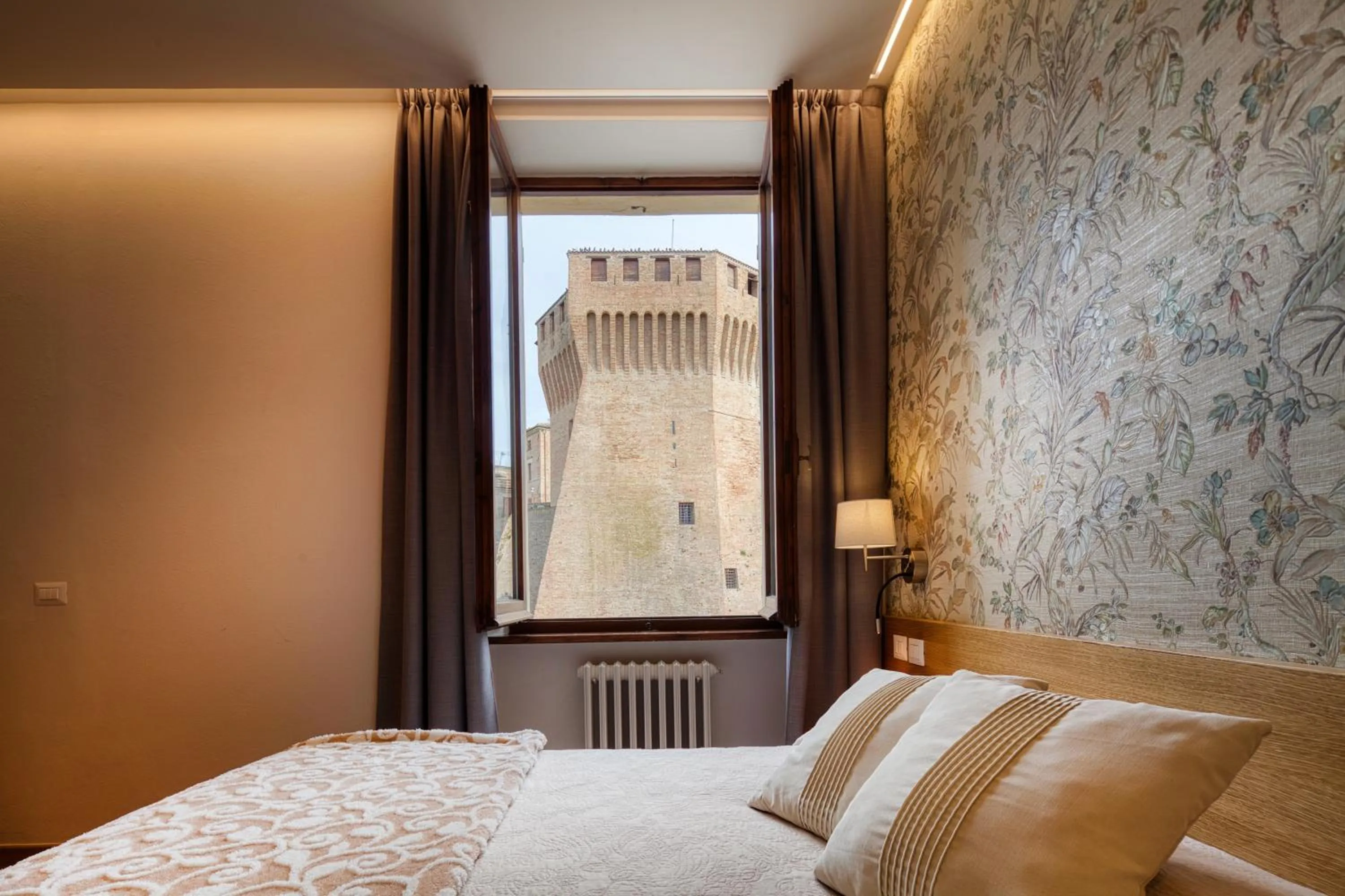 Bedroom, Bed in Hotel La Palomba