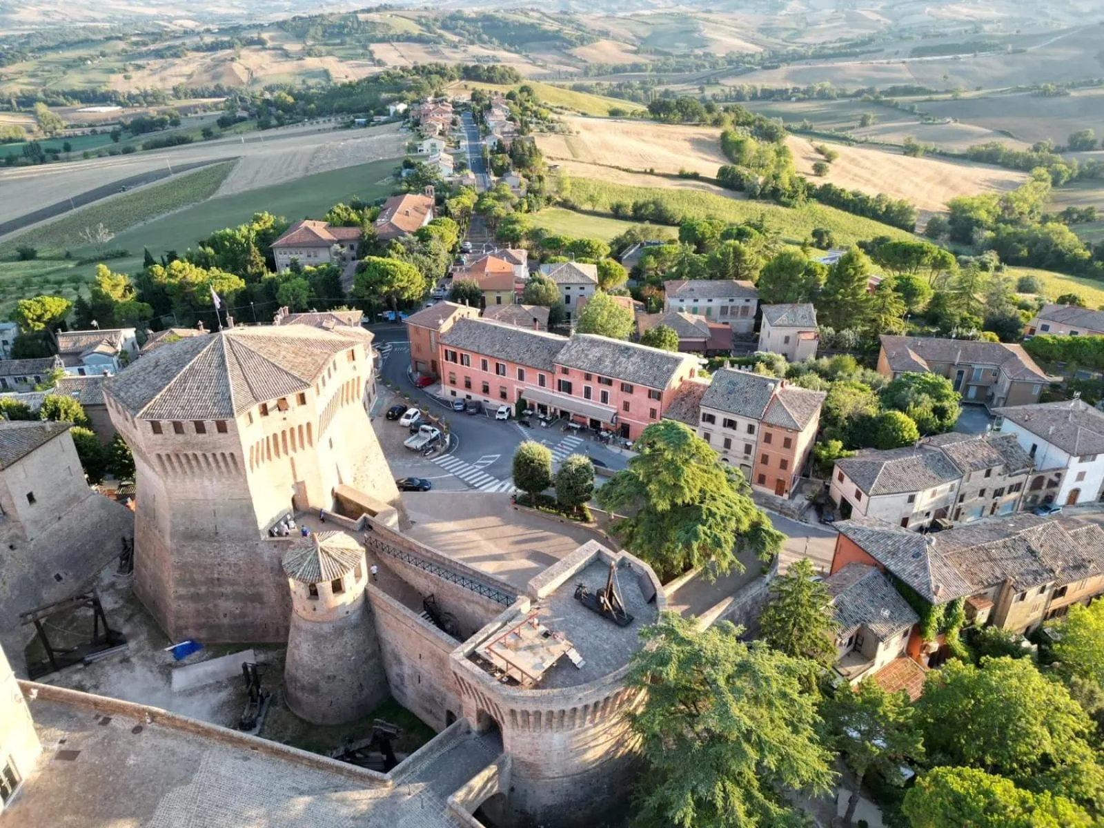 Property building in Hotel La Palomba
