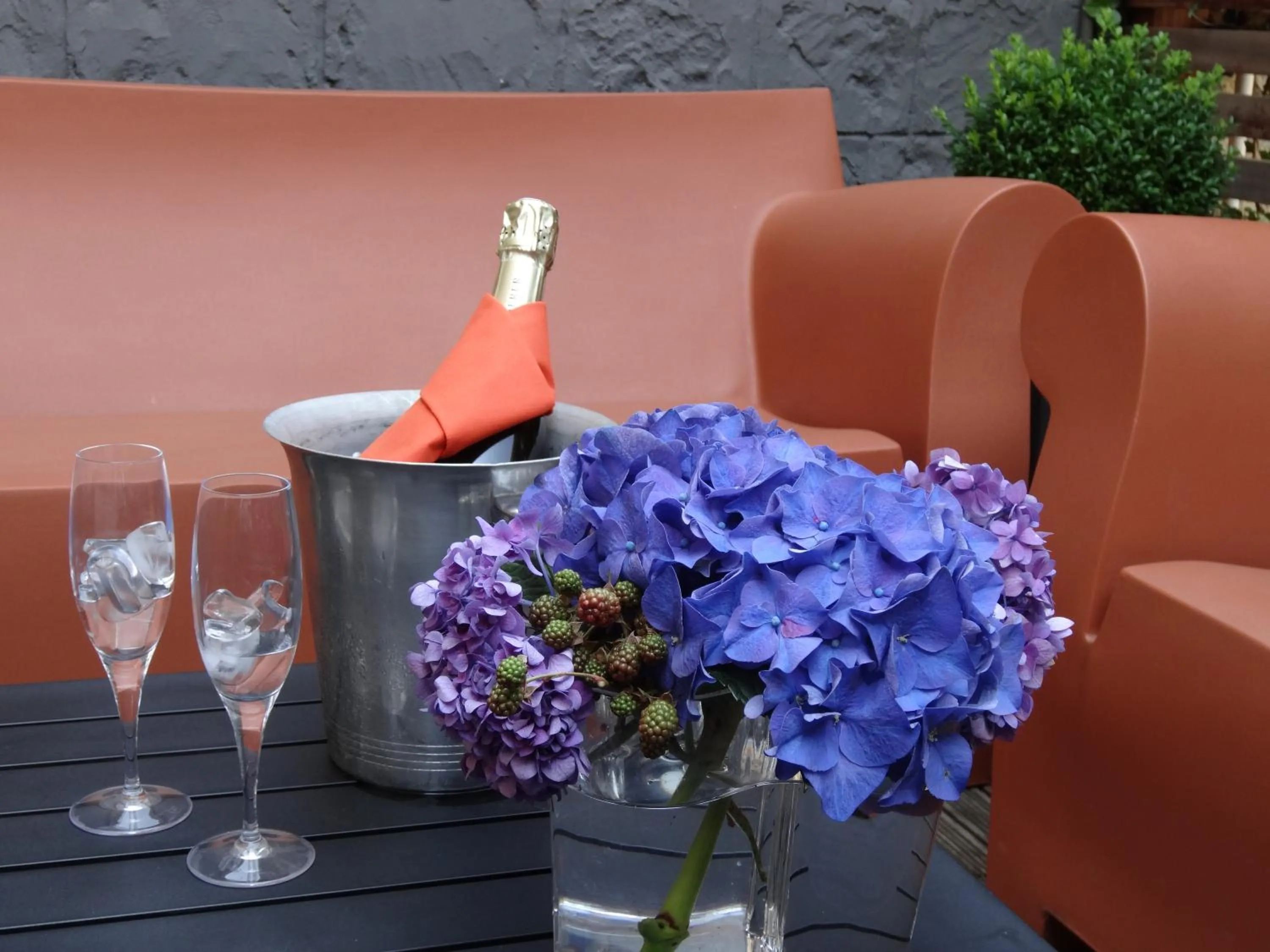 Balcony/Terrace in Fred'Hotel