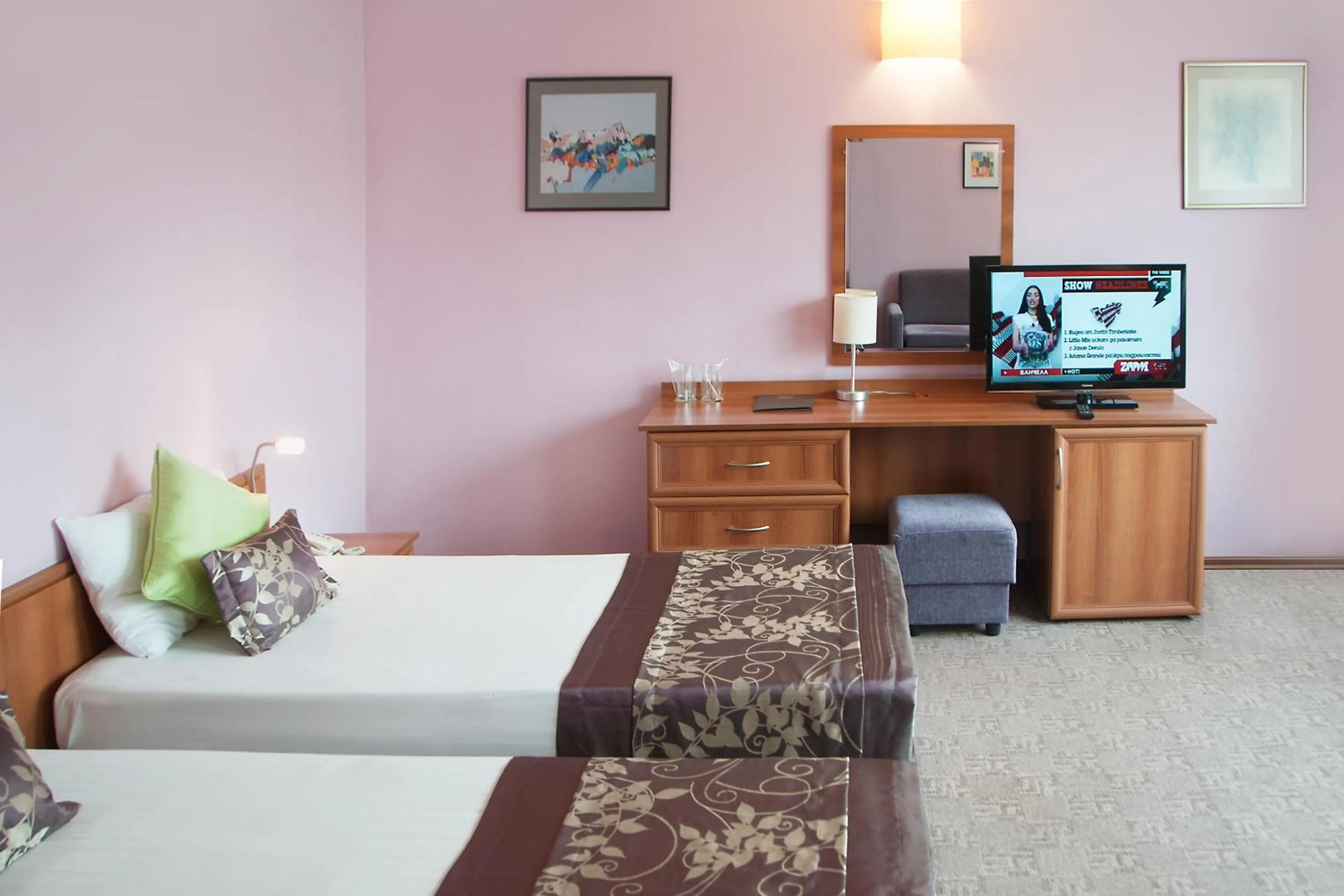 Decorative detail, Bed in Hotel Real