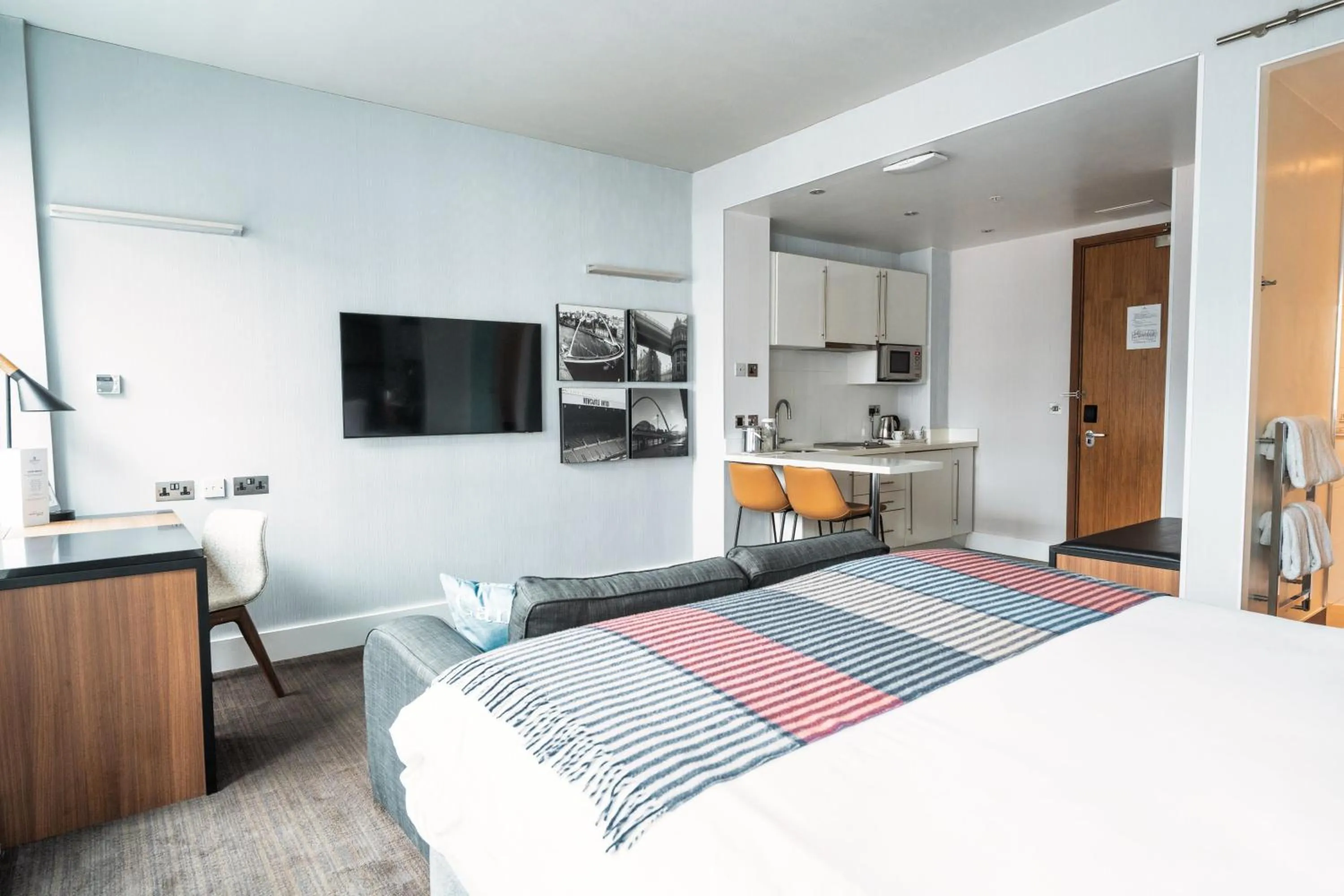 Nearby landmark, Bed in Sandman Signature Newcastle Hotel