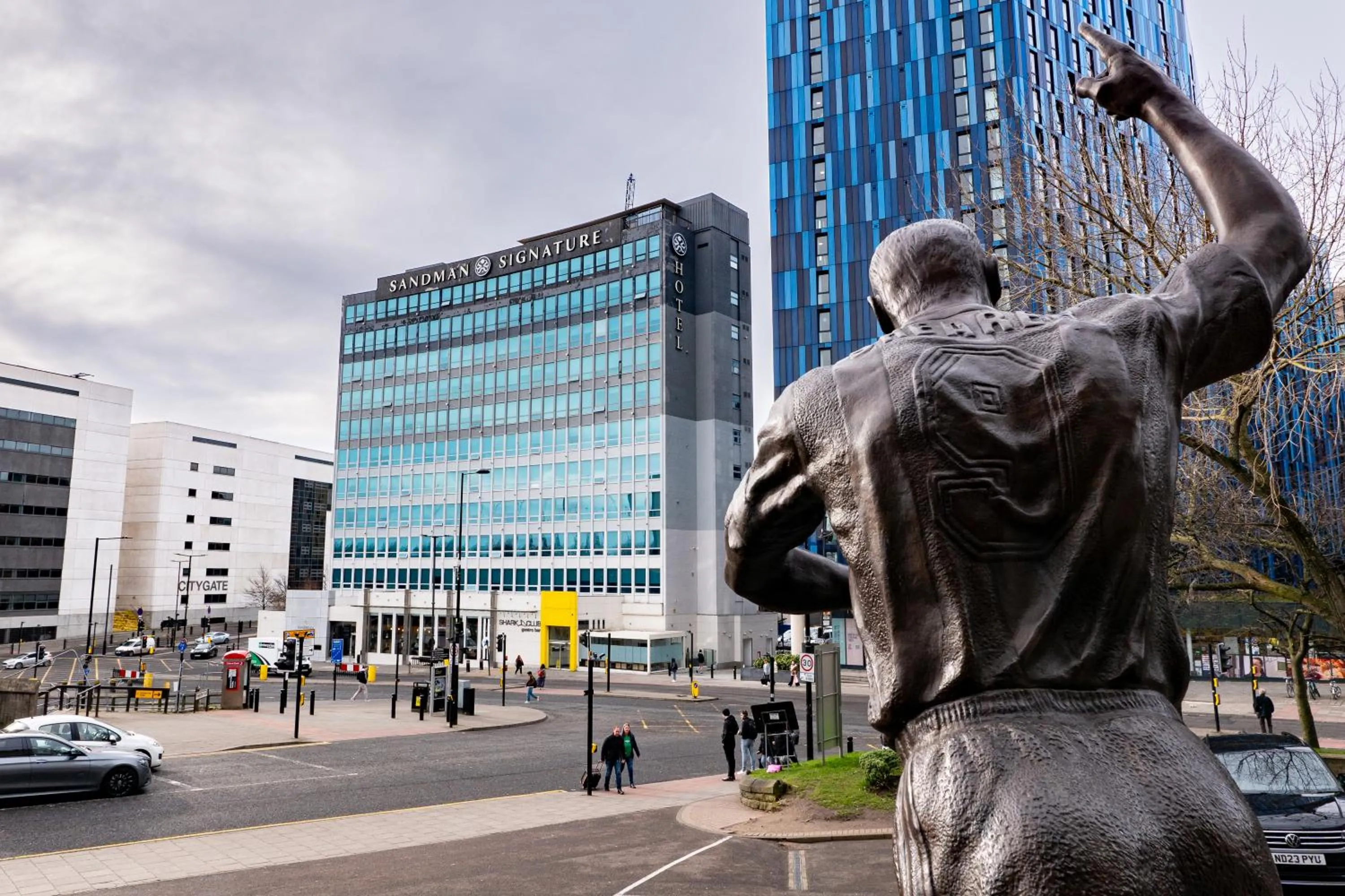 Location in Sandman Signature Newcastle Hotel