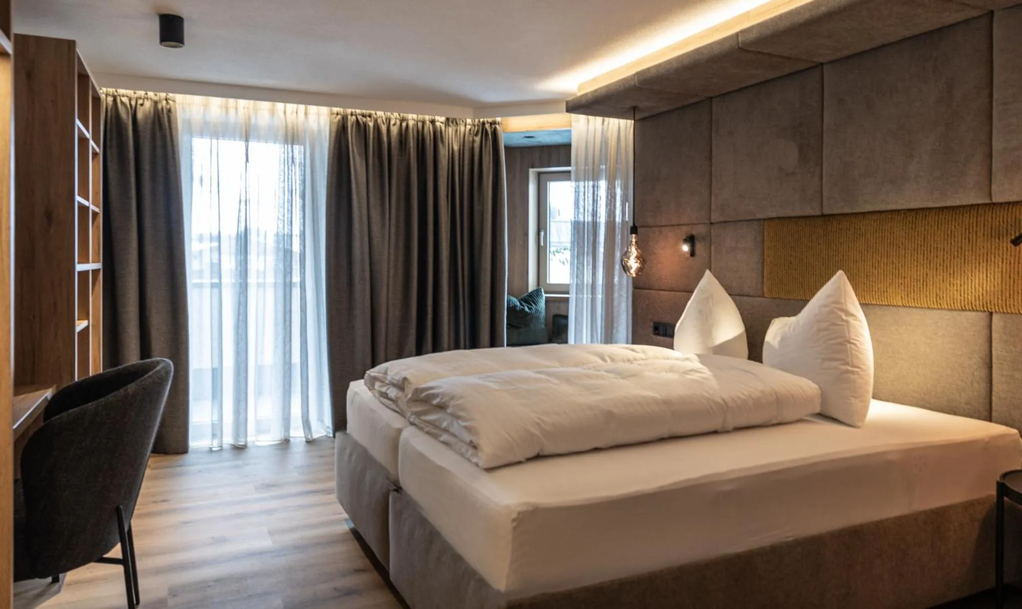 Bed in Hotel Lamtana