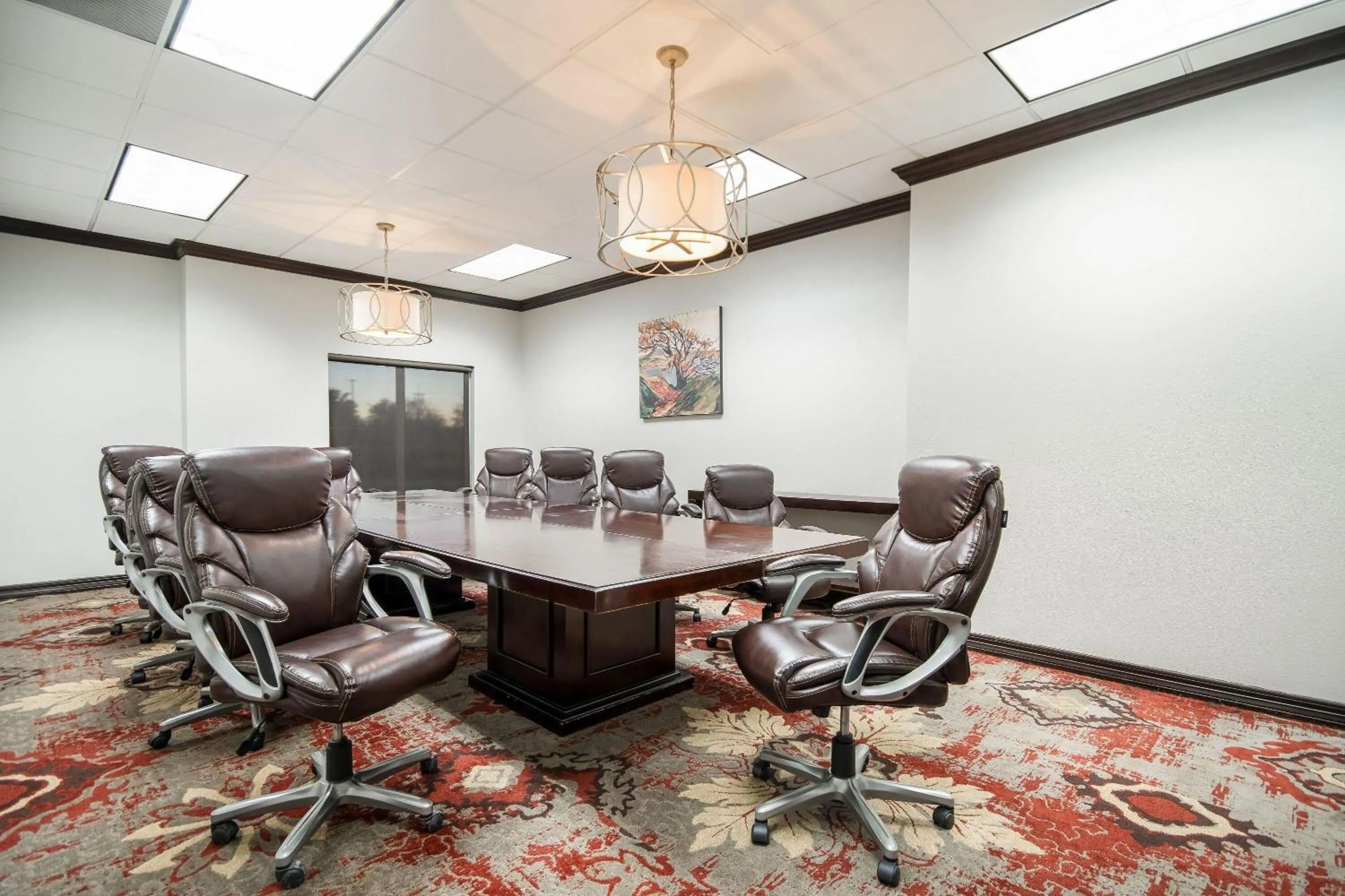 Meeting/conference room in Hawthorn Suites by Wyndham Lubbock
