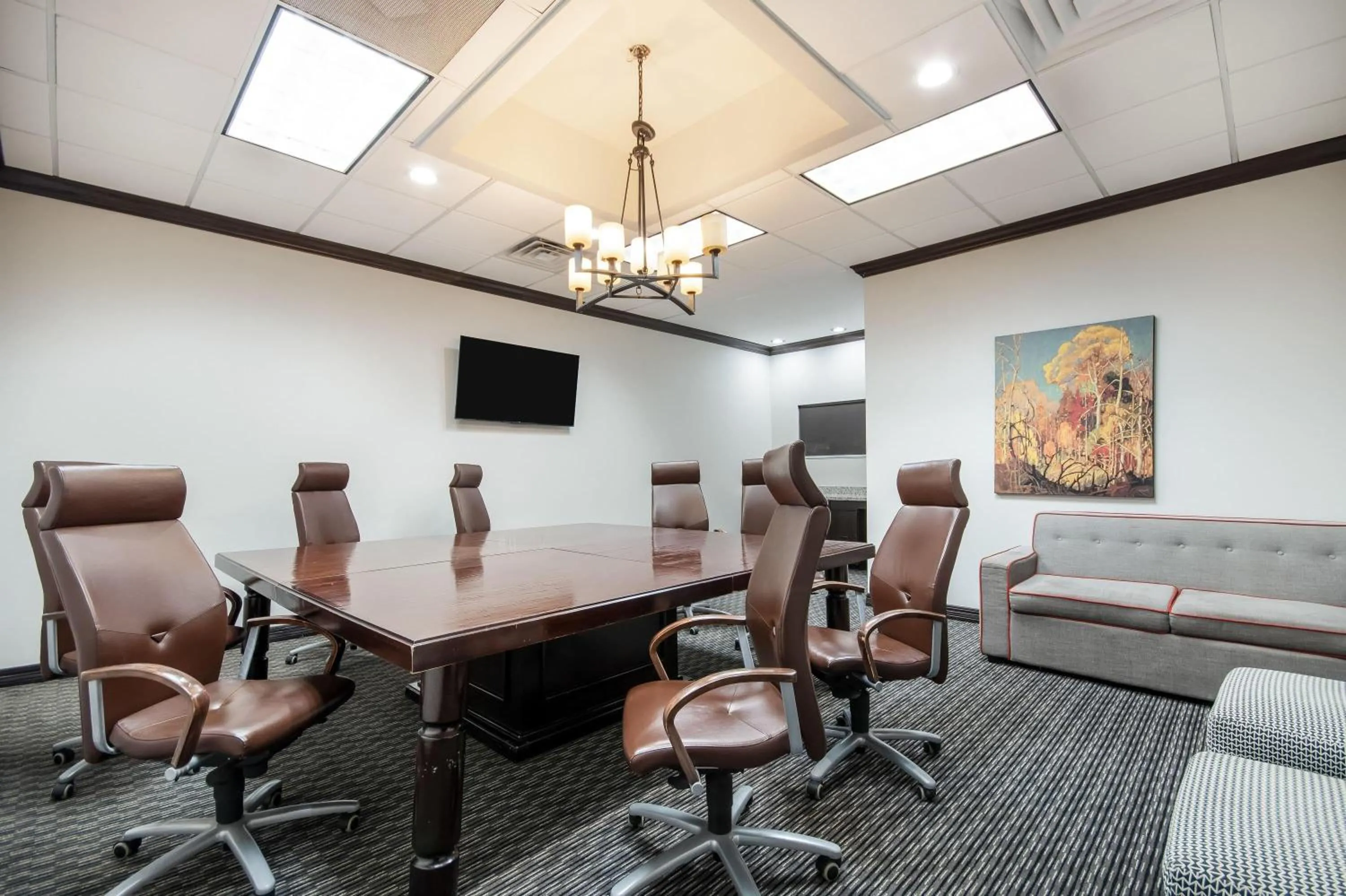Meeting/conference room in Hawthorn Suites by Wyndham Lubbock