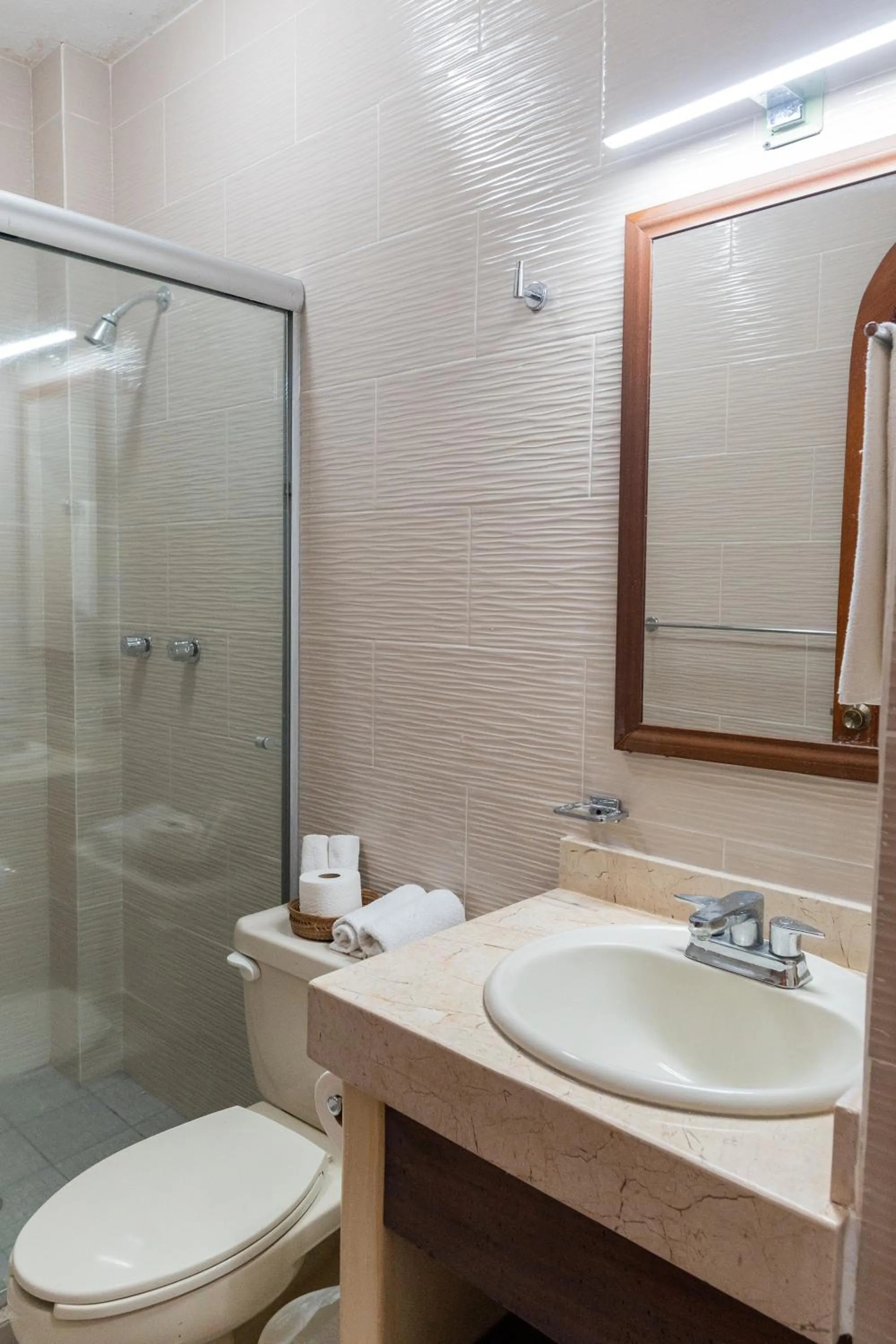 Bathroom in Arena Suites