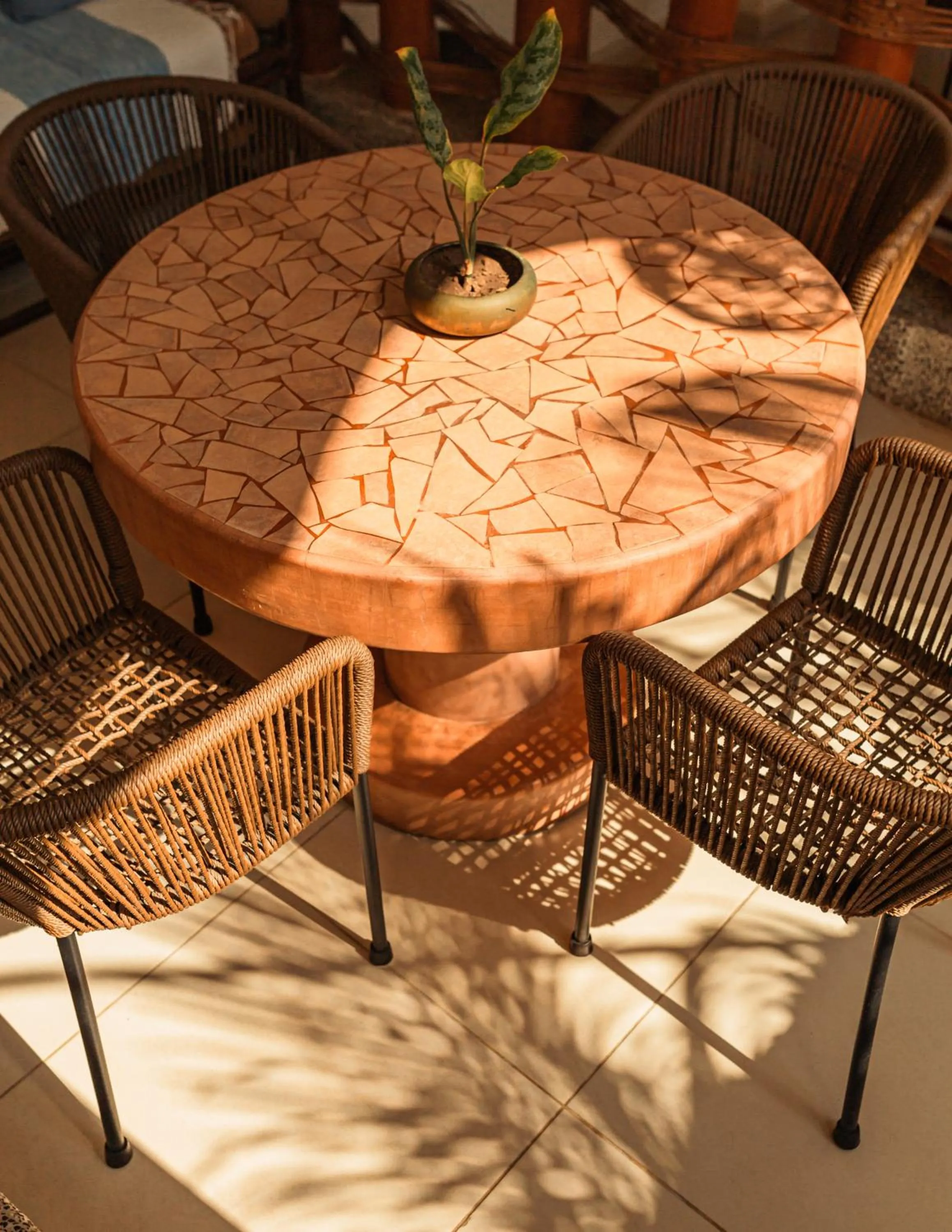 Dining area in Arena Suites