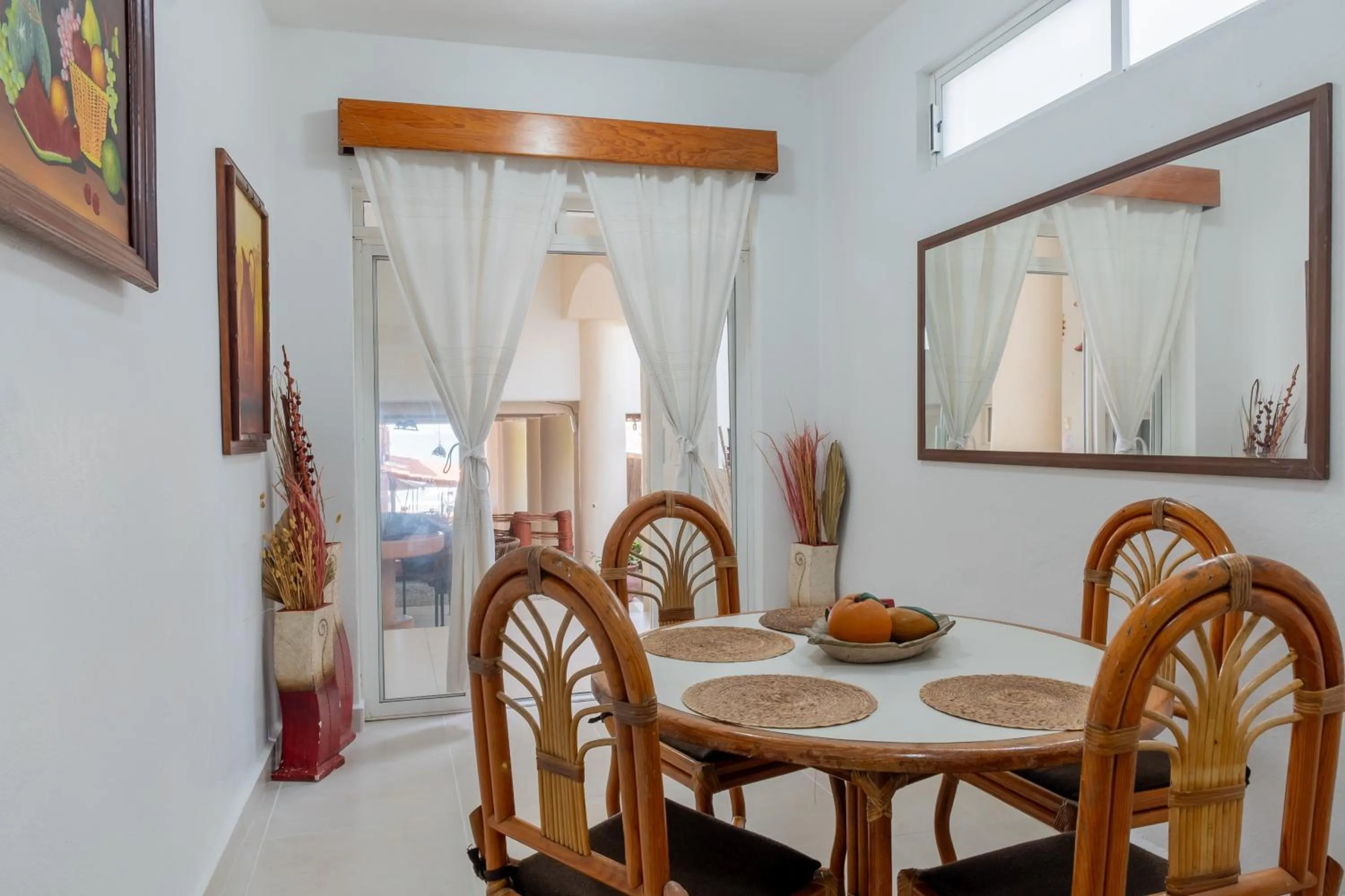 Dining area in Arena Suites