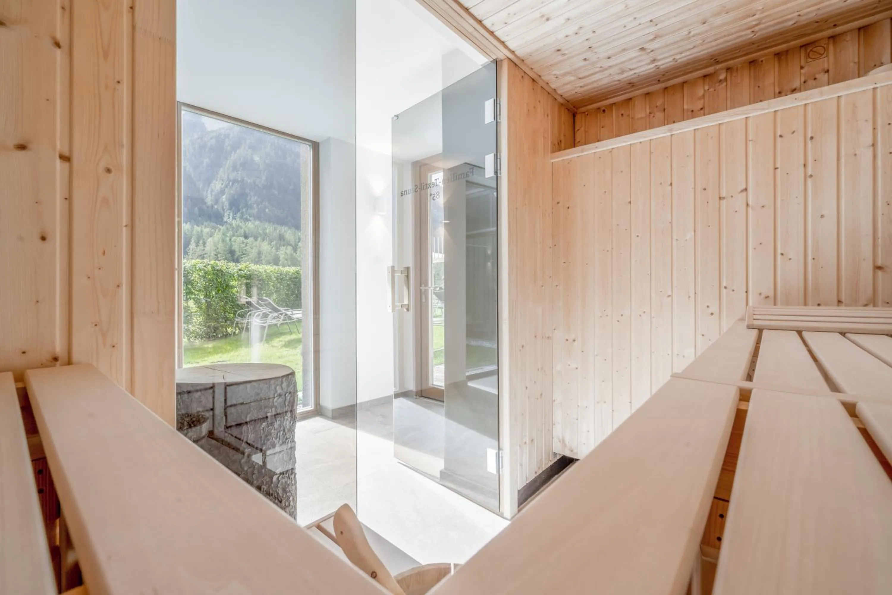 Sauna in Alpenhotel Zimba