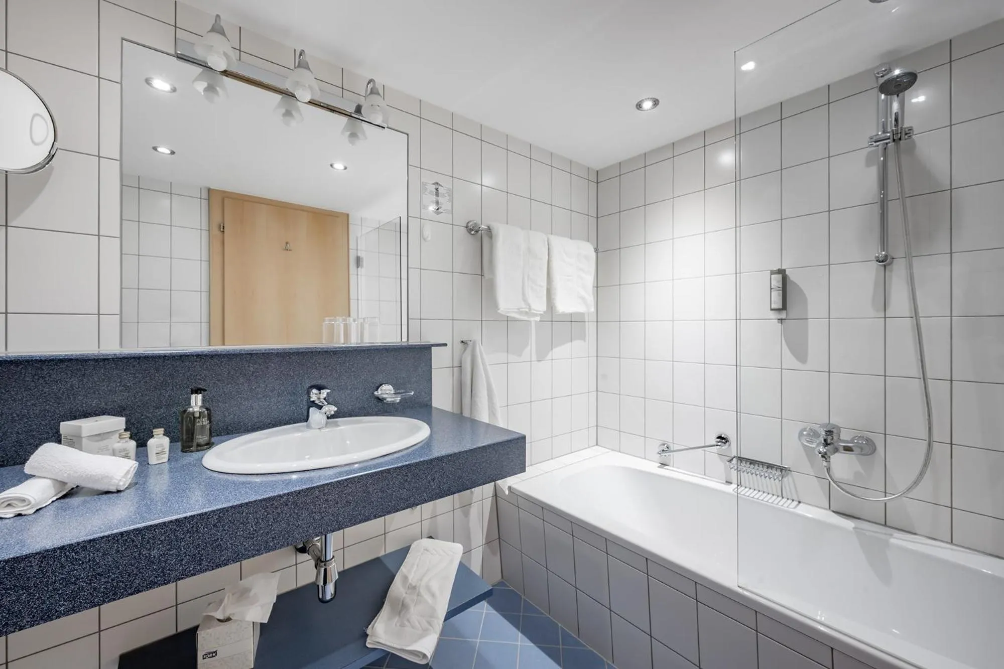 Bathroom in Alpenhotel Zimba
